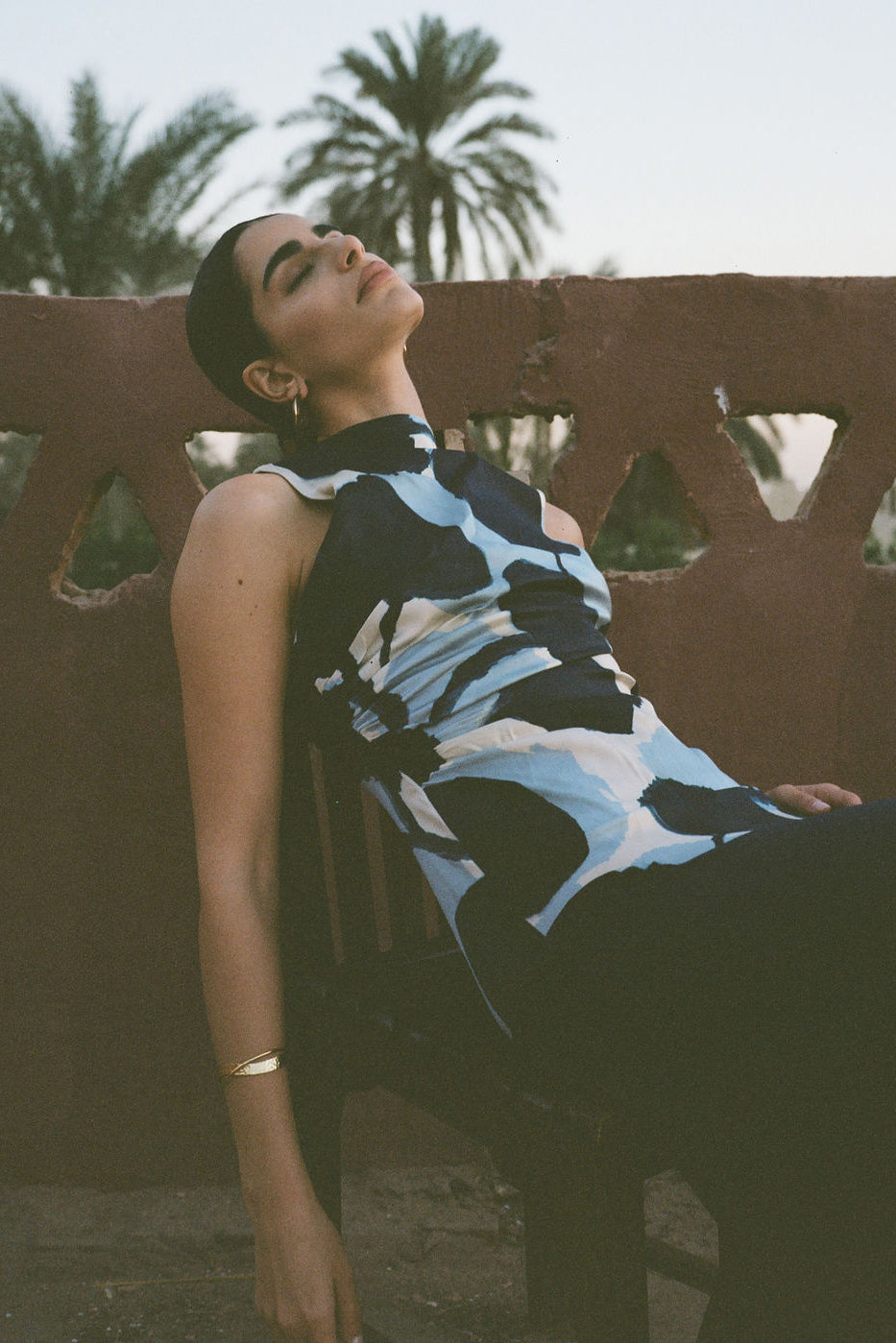 Olimpia Dress, Safira Print