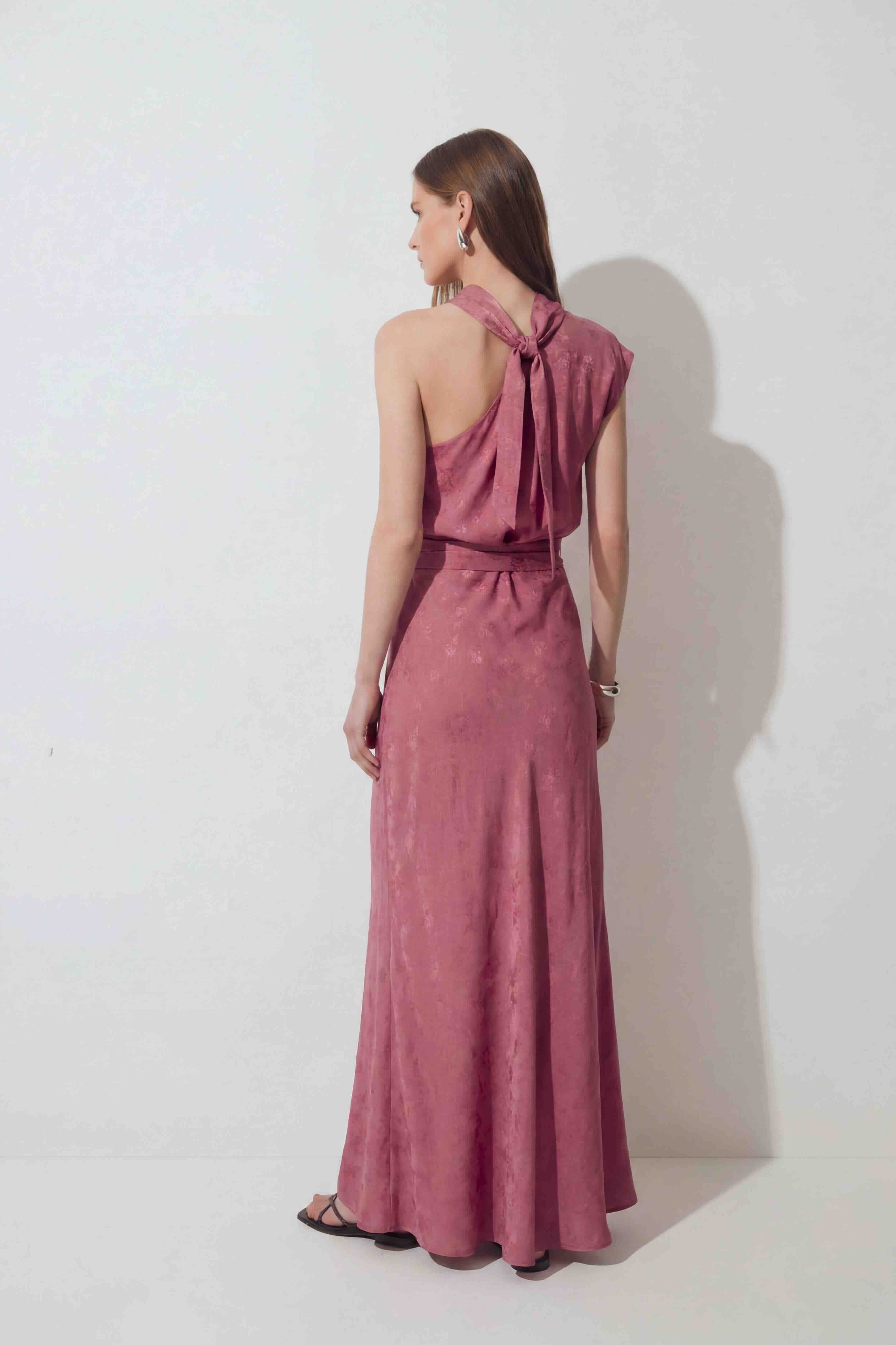 Nova Skirt, Raspberry Jacquard