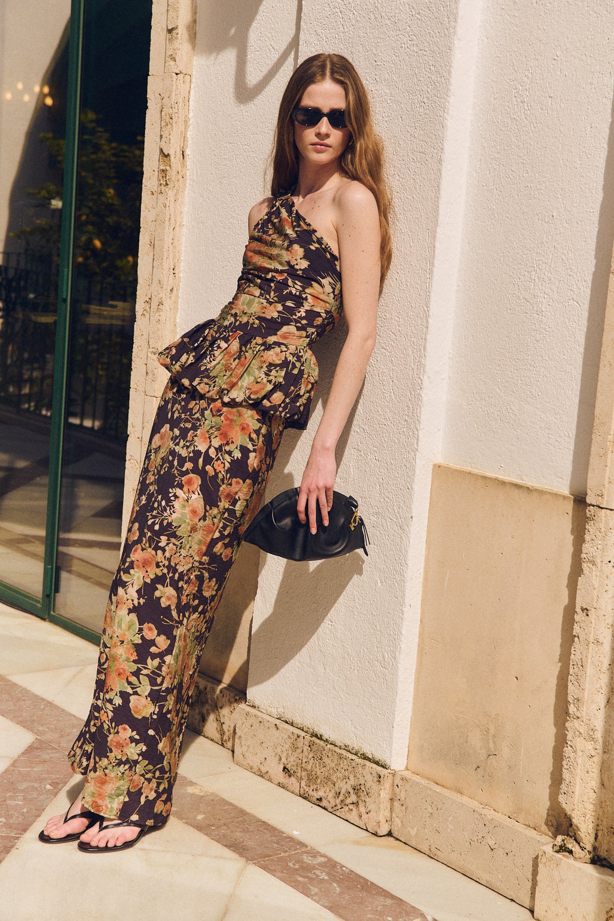 Roselle Top, Dark Romance Print