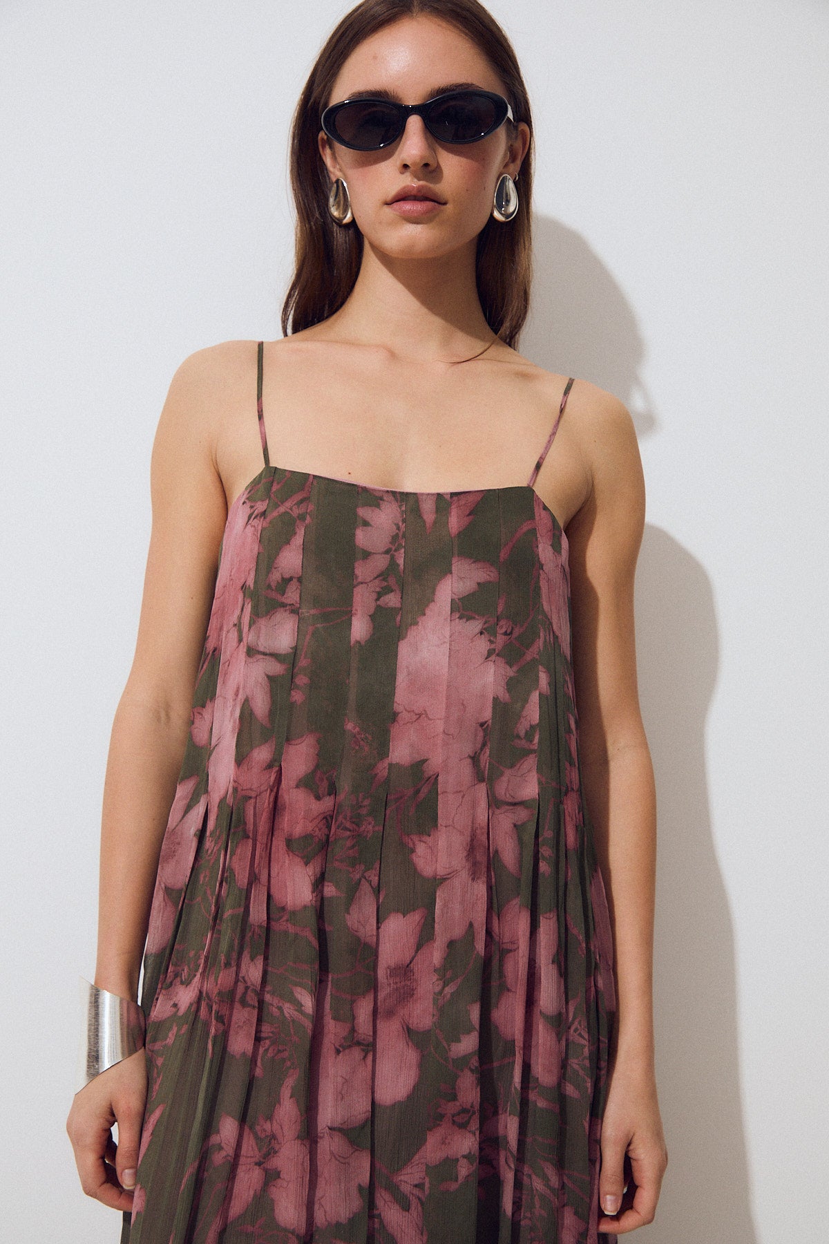 Maxime Dress, Spring Perfume Print