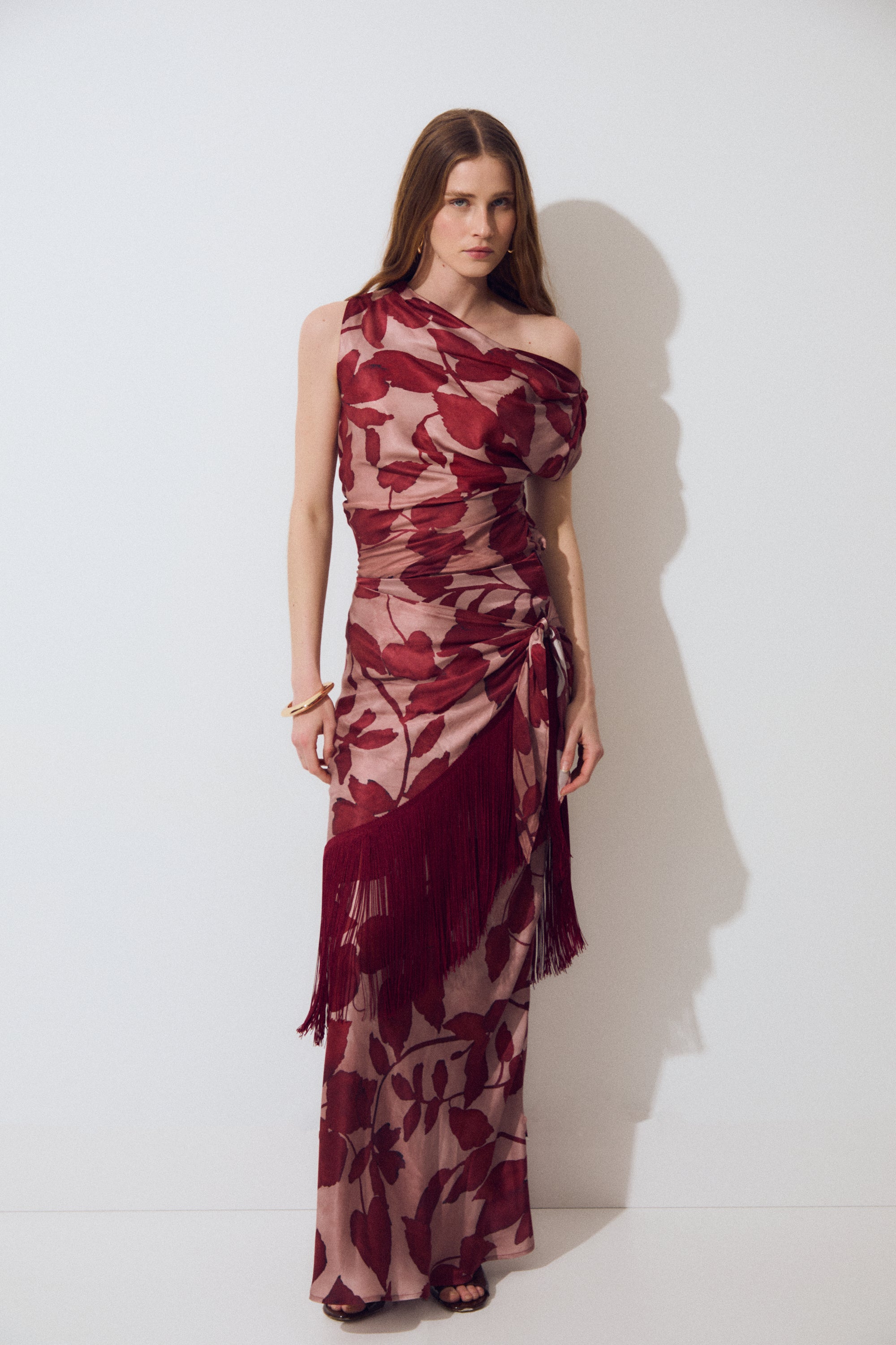 Luisa Skirt, Silk Flower Print