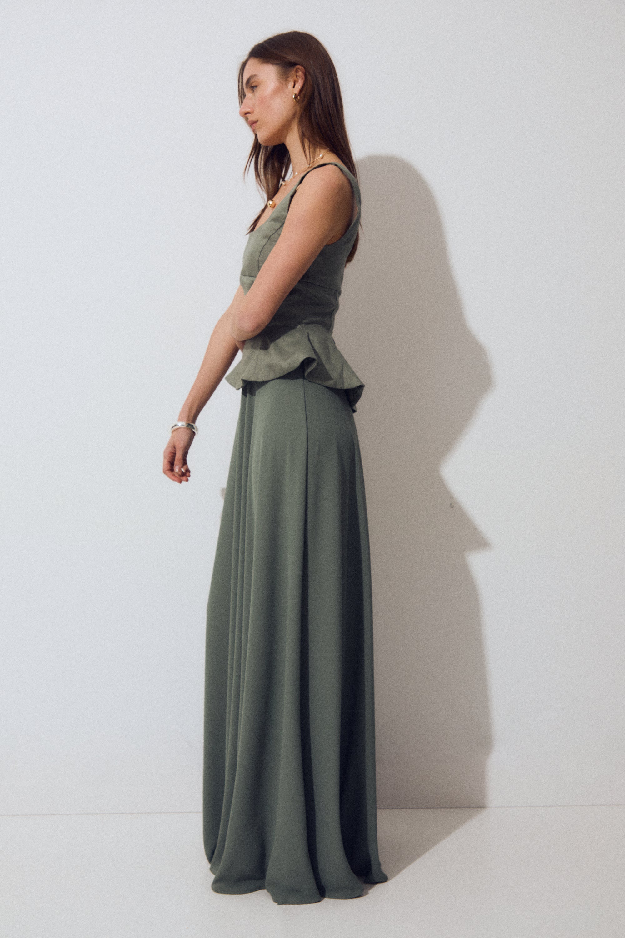 Sorelle Dress, Sage Green