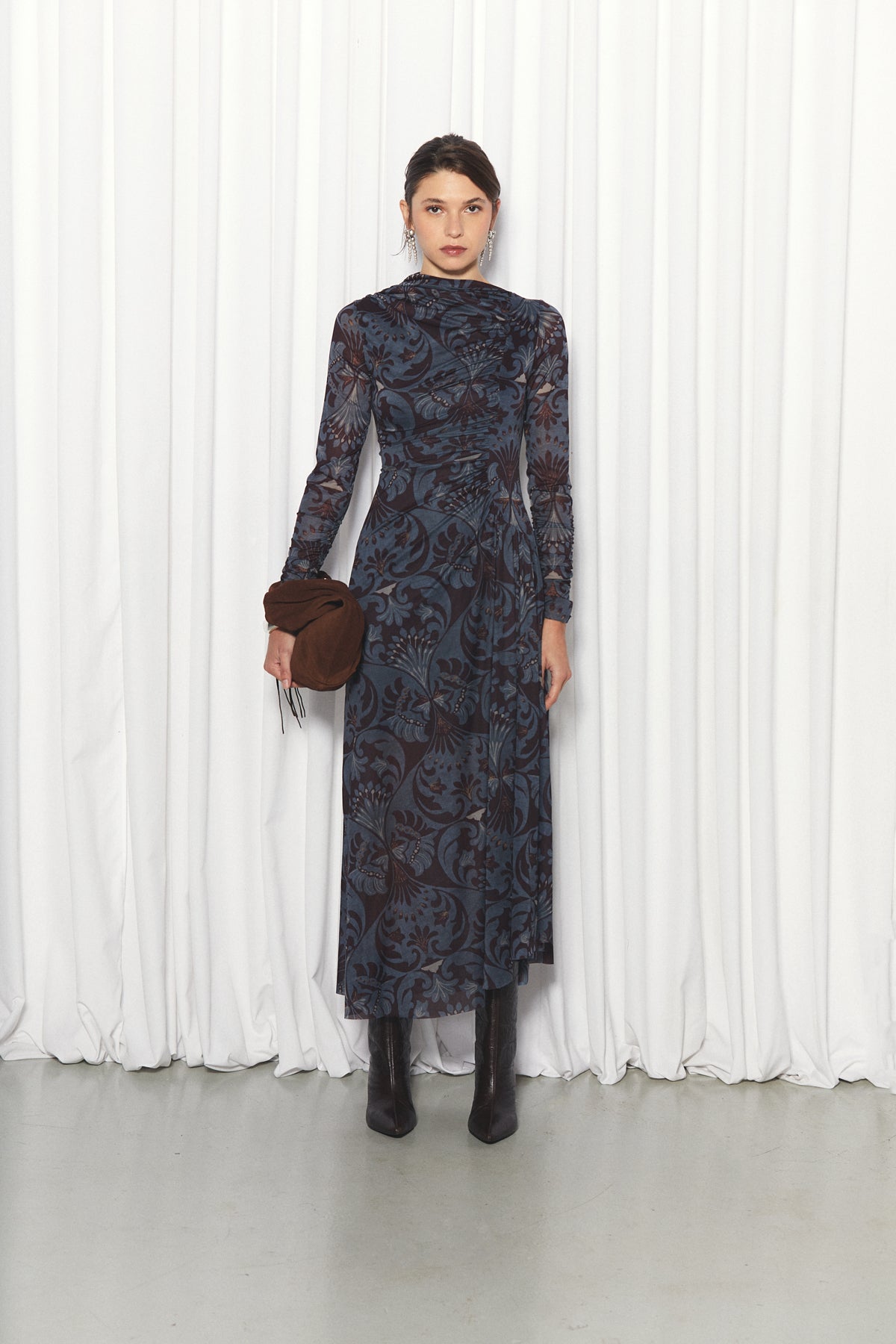 Stella Dress, Ethereal Print