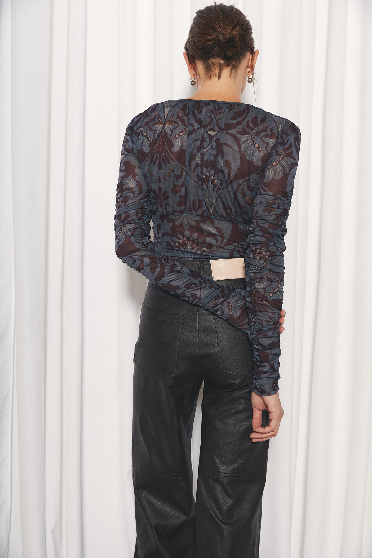 Ambar Top, Ethereal Print