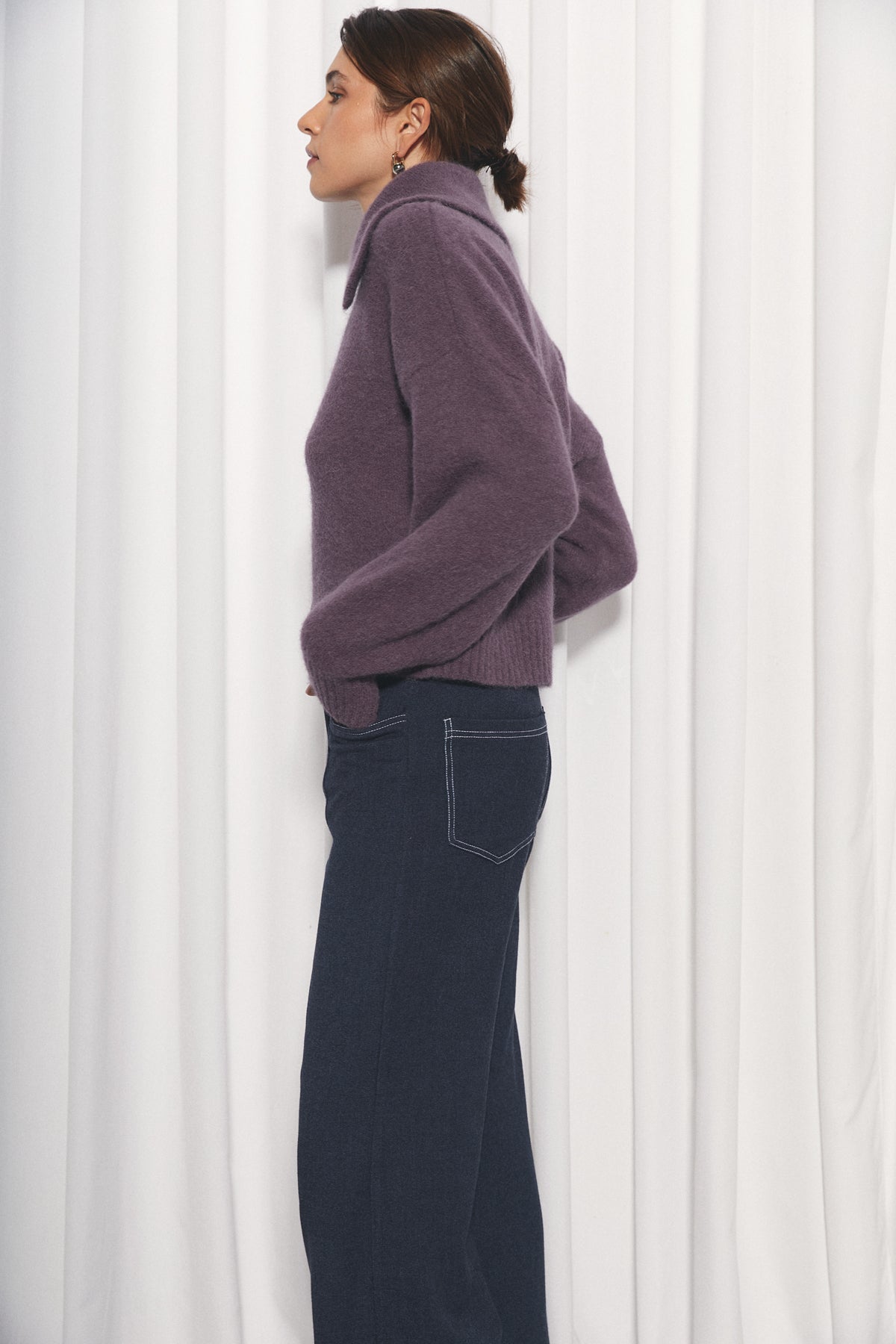 Aurora Cardigan, Lavender