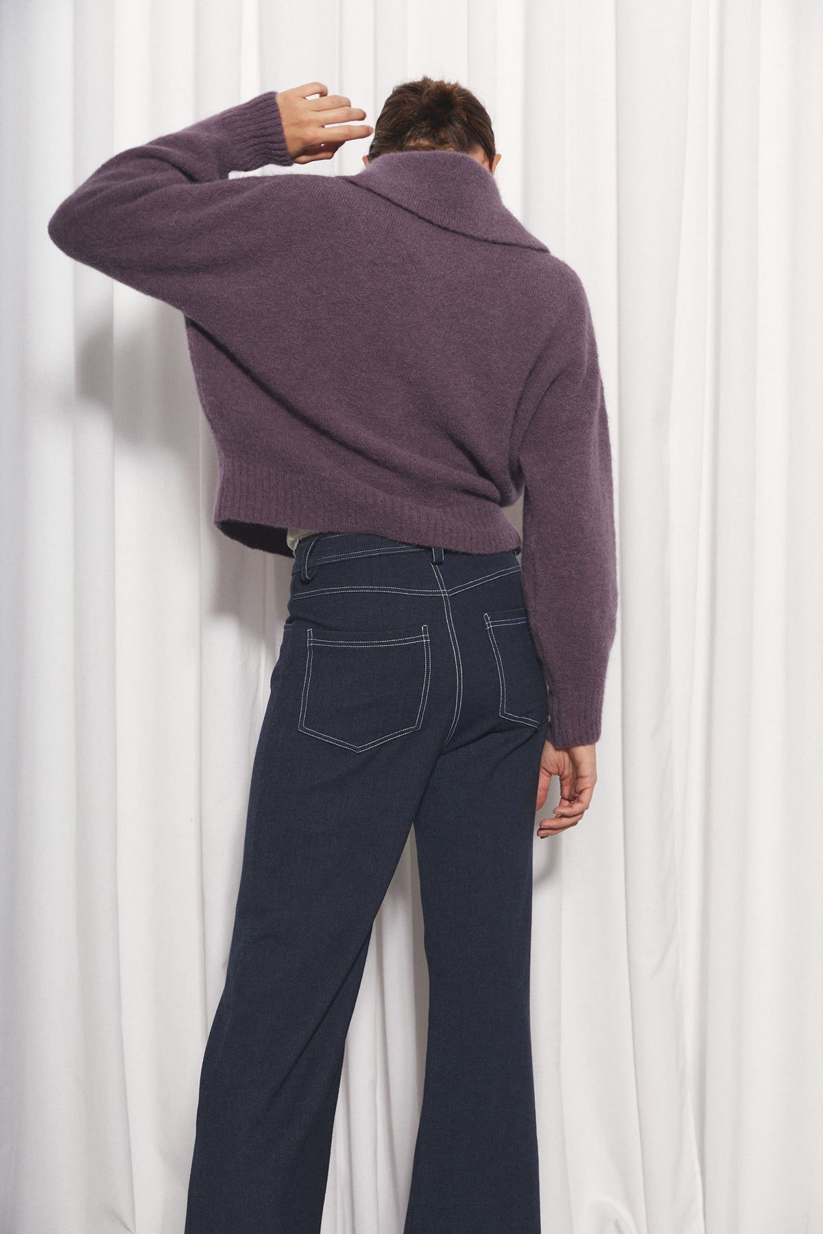 Aurora Cardigan, Lavender