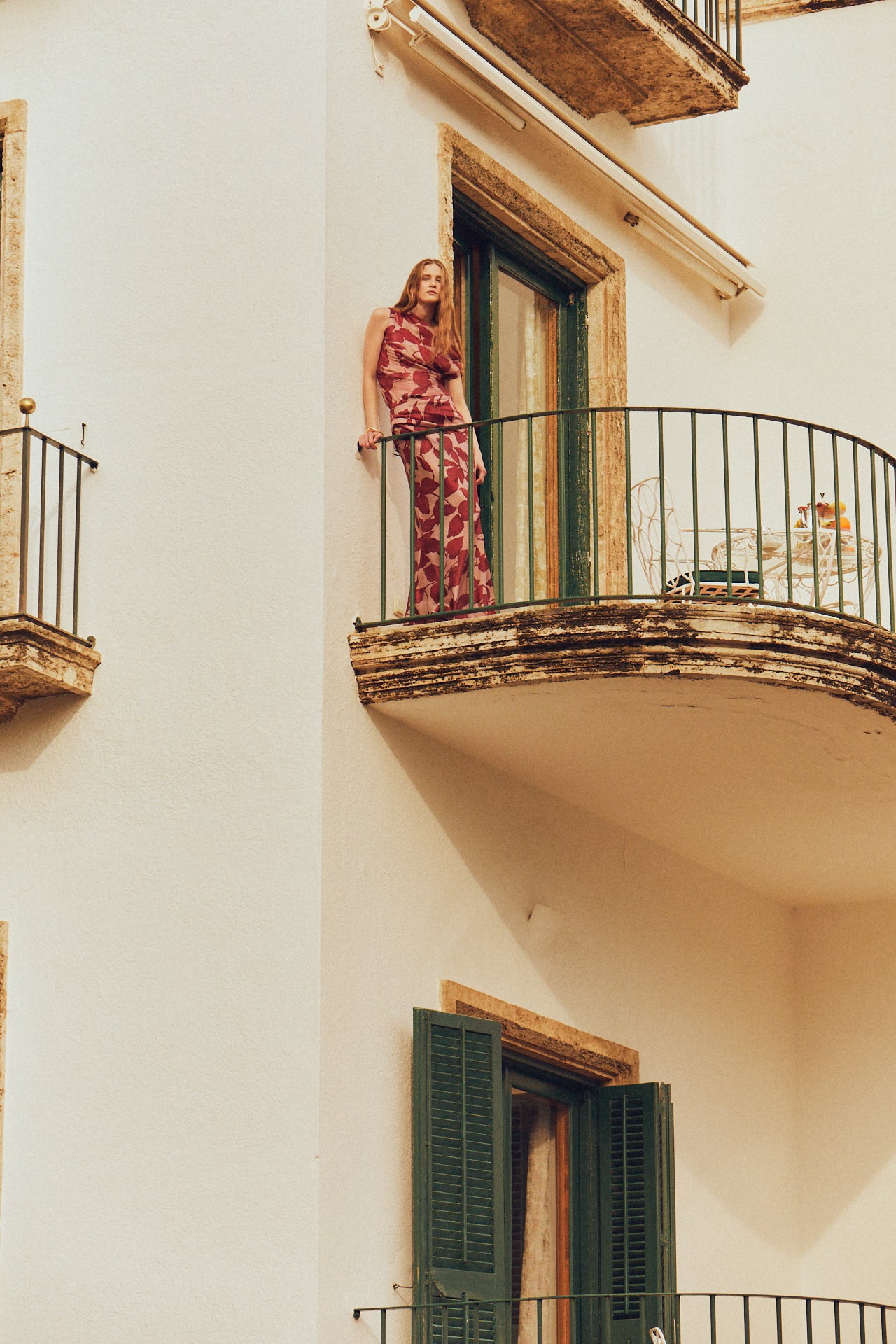 Luisa Skirt, Silk Flower Print