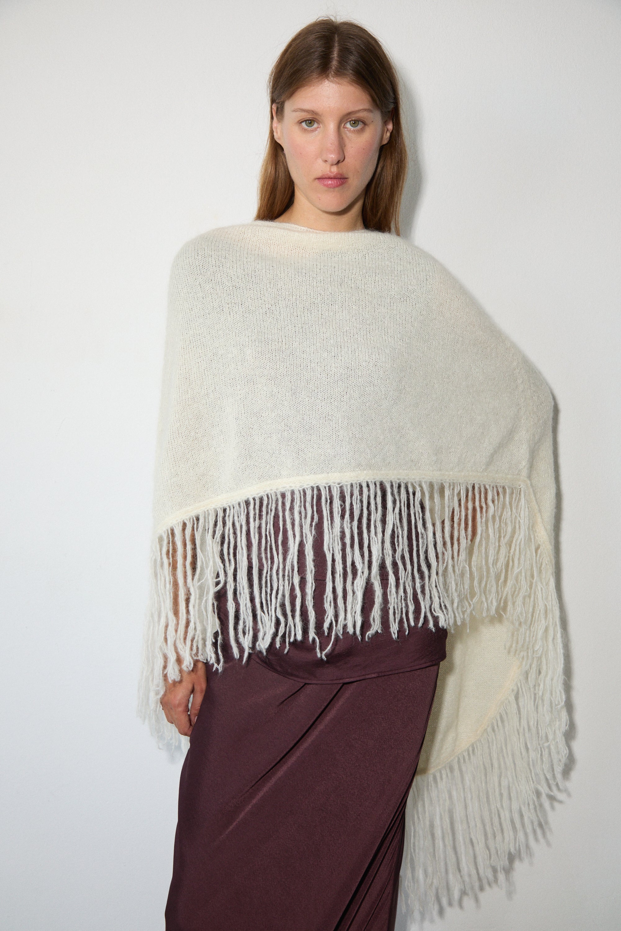 Lucy Shawl, Off White