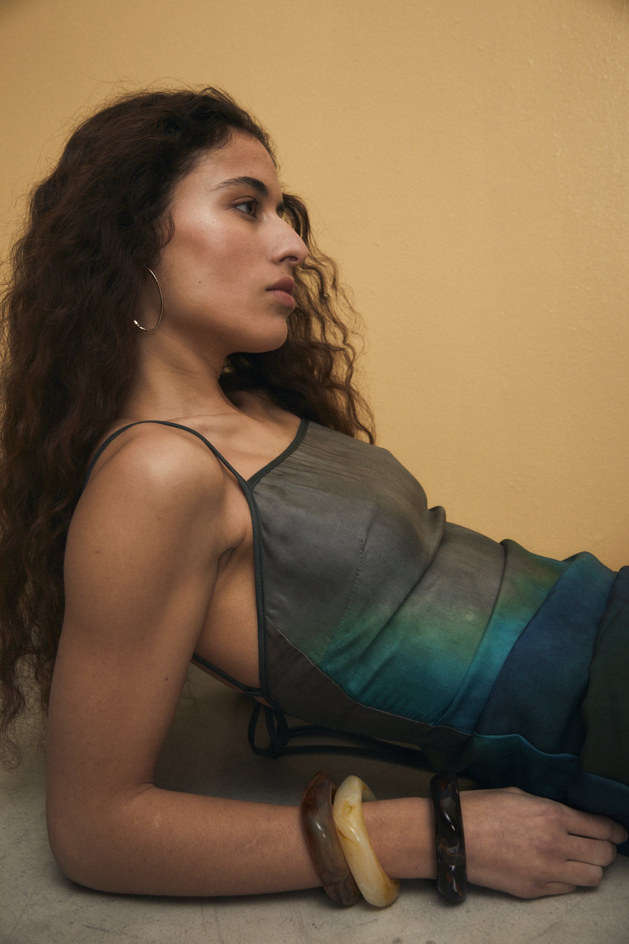 Paula Dress, Space Print