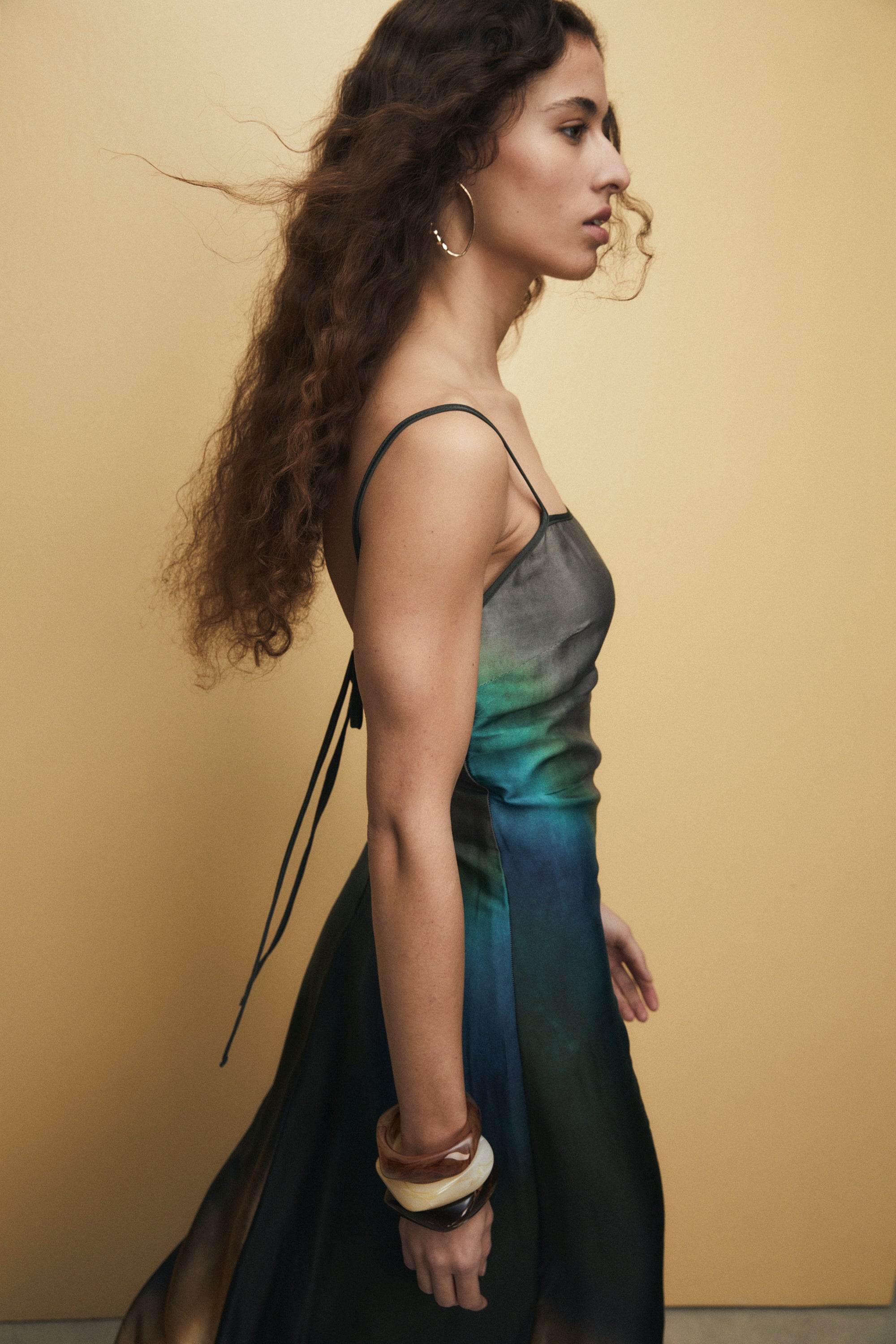 Paula Dress, Space Print