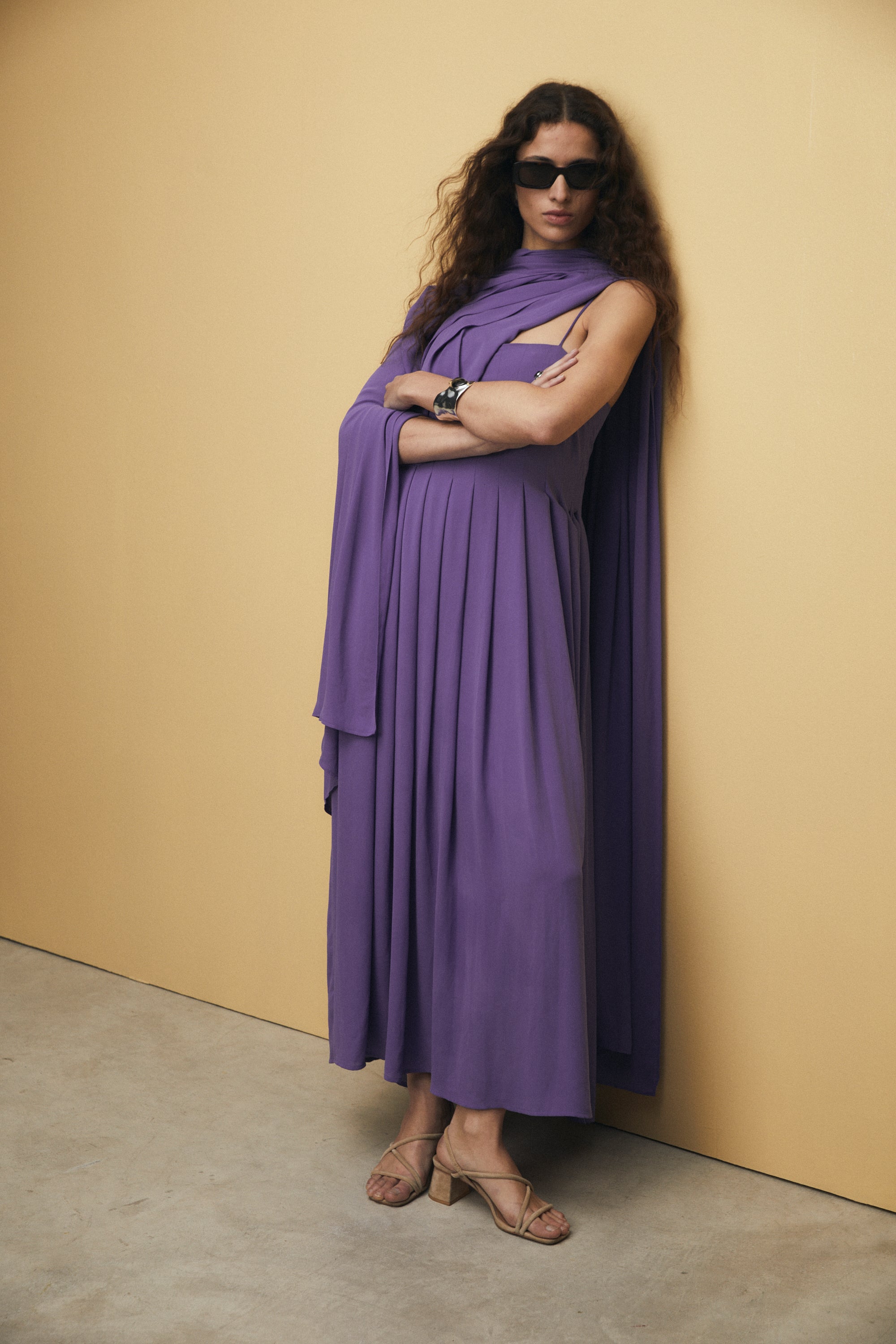 Maxime Dress, Lilac