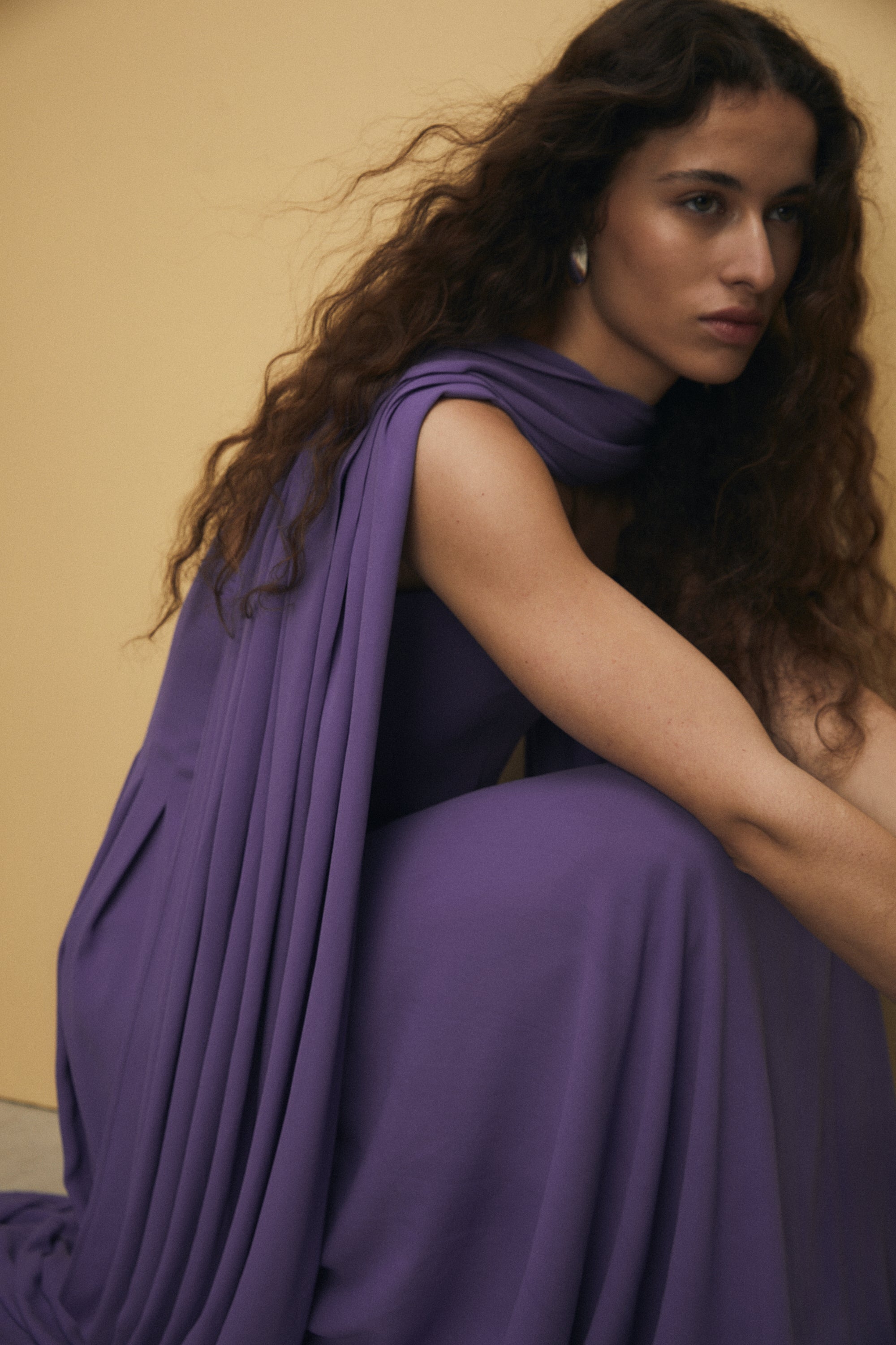 Brisa Shawl, Lilac
