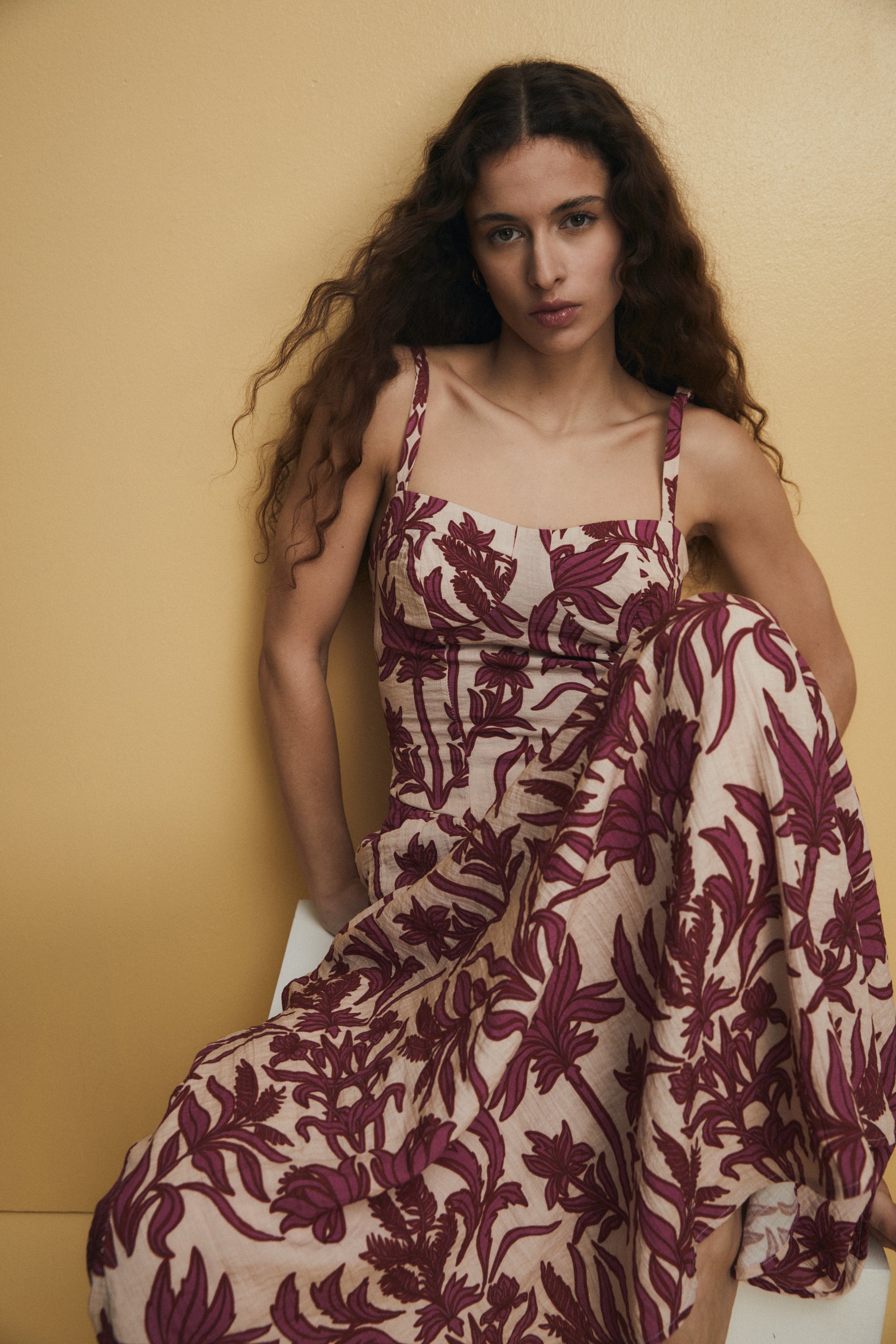 Nora Dress, Paradise Print