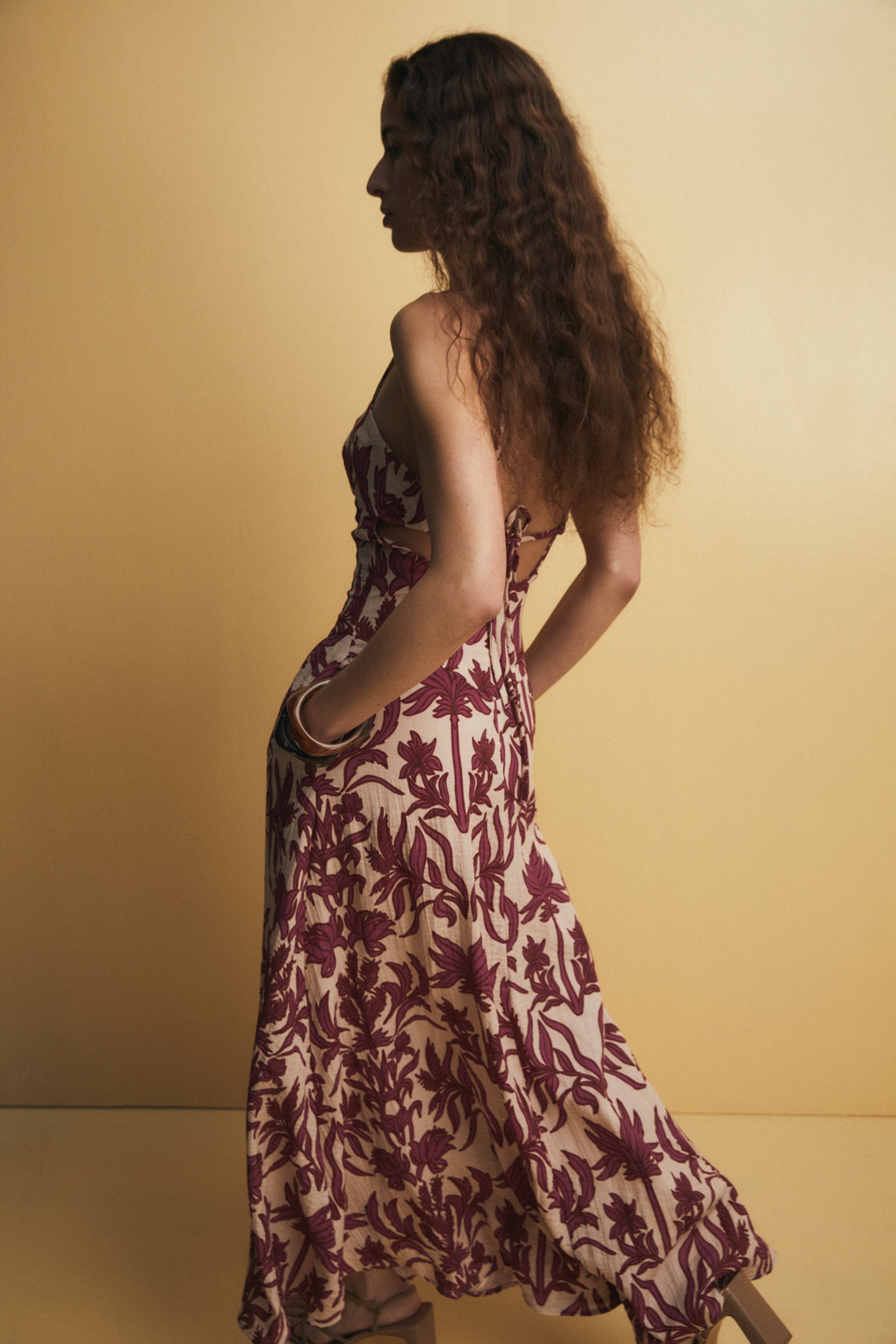 Nora Dress, Paradise Print