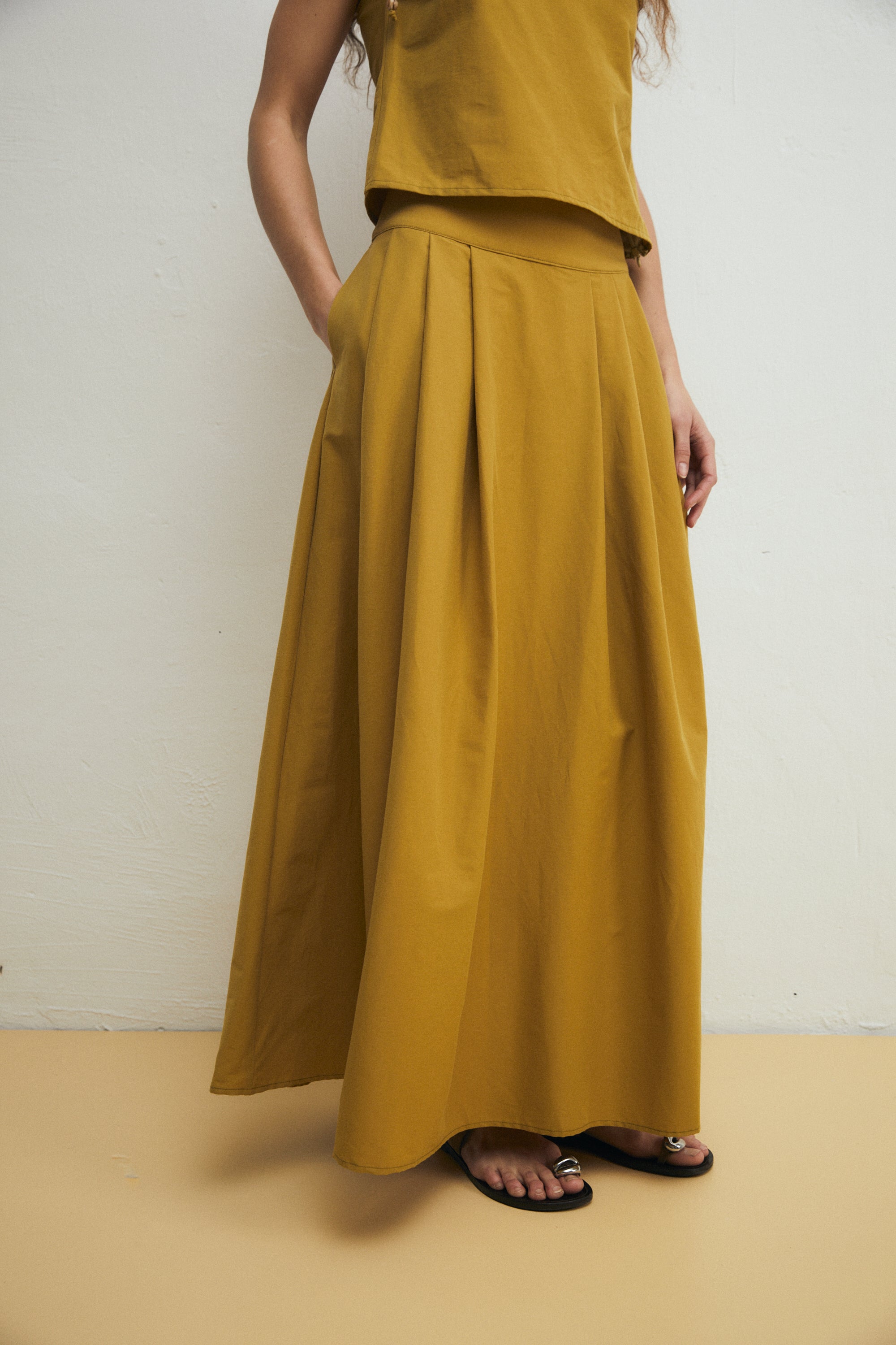Mara Skirt, Olive