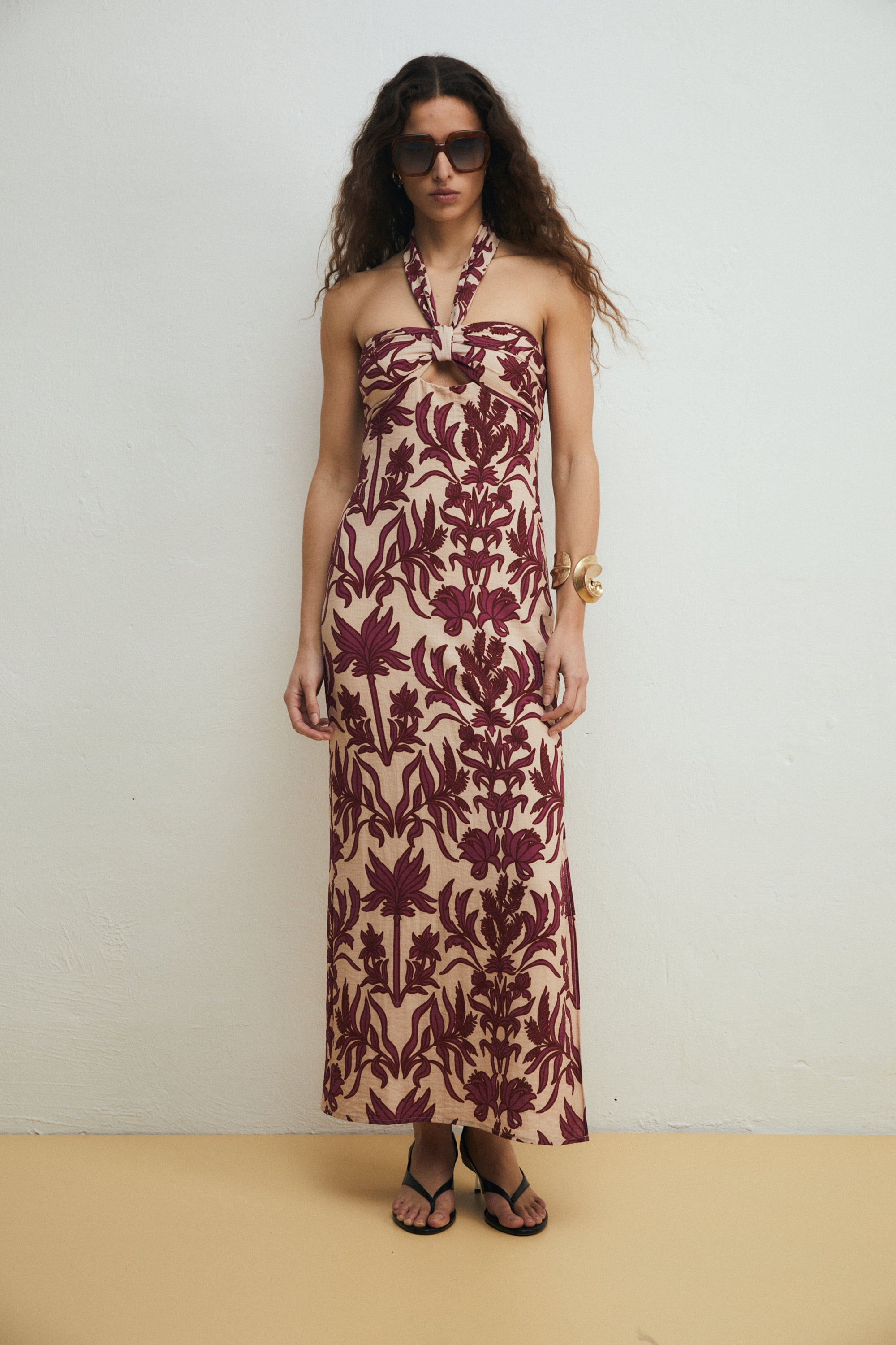 Astra Dress, Paradise Print