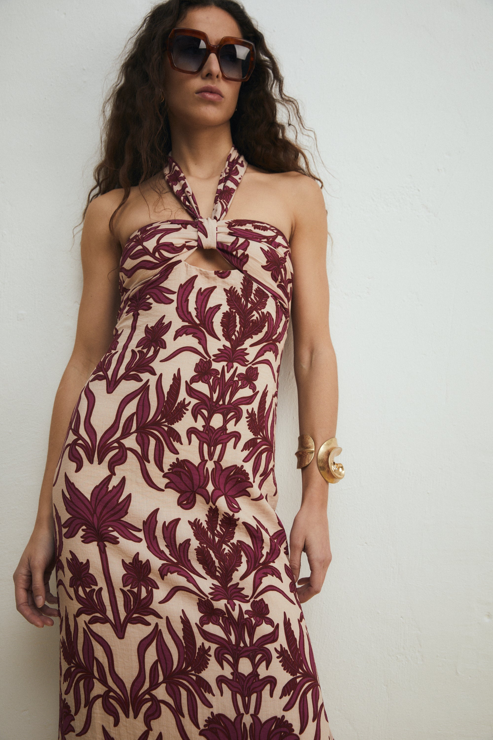 Astra Dress, Paradise Print