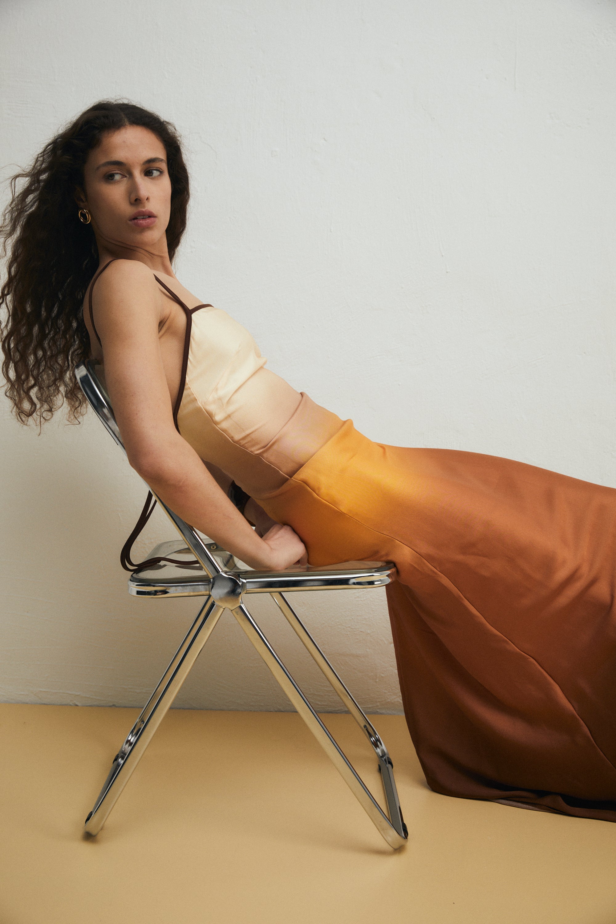 Paula Dress, Sunset Print