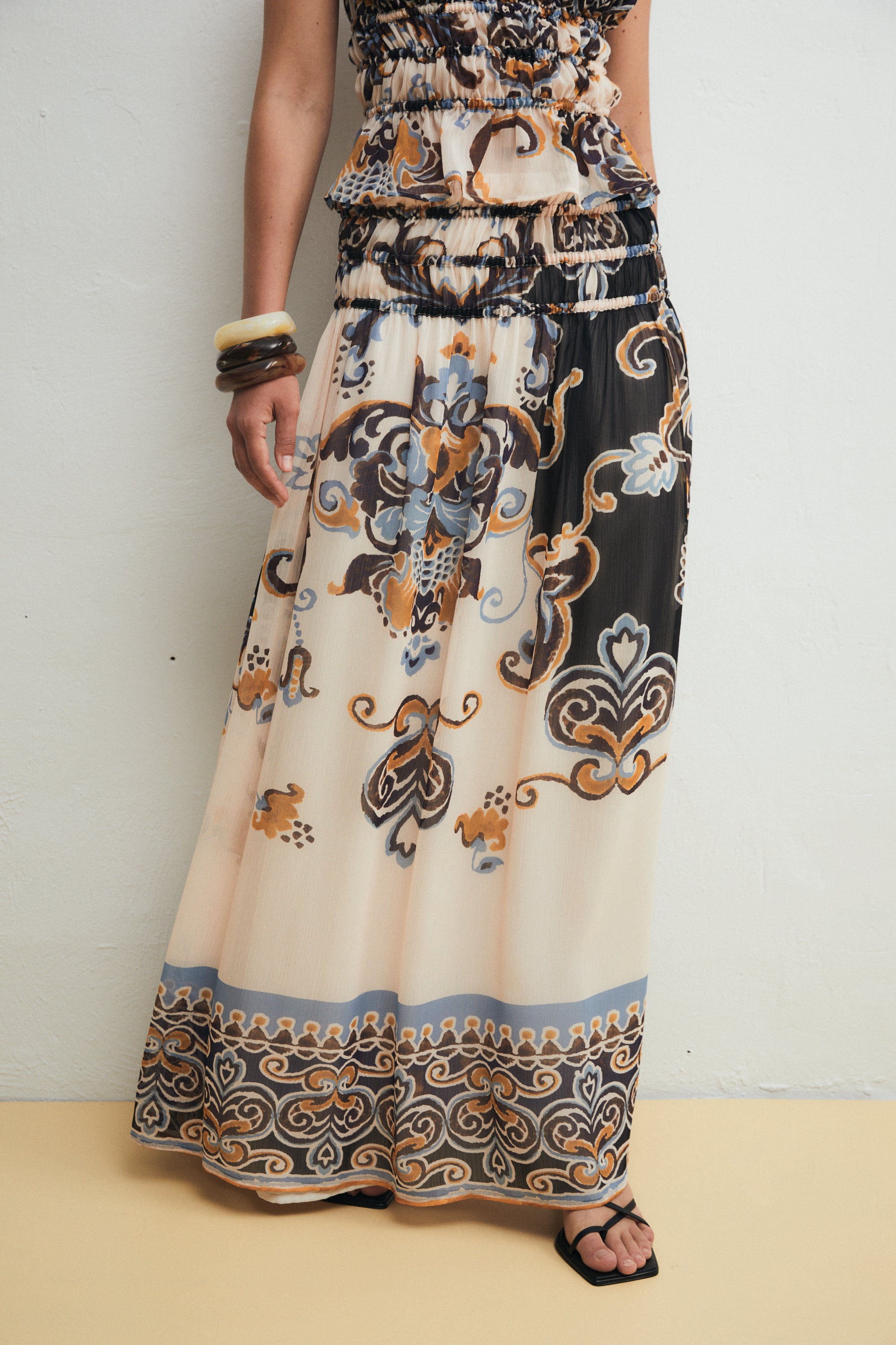 Tula Skirt, Resort Print