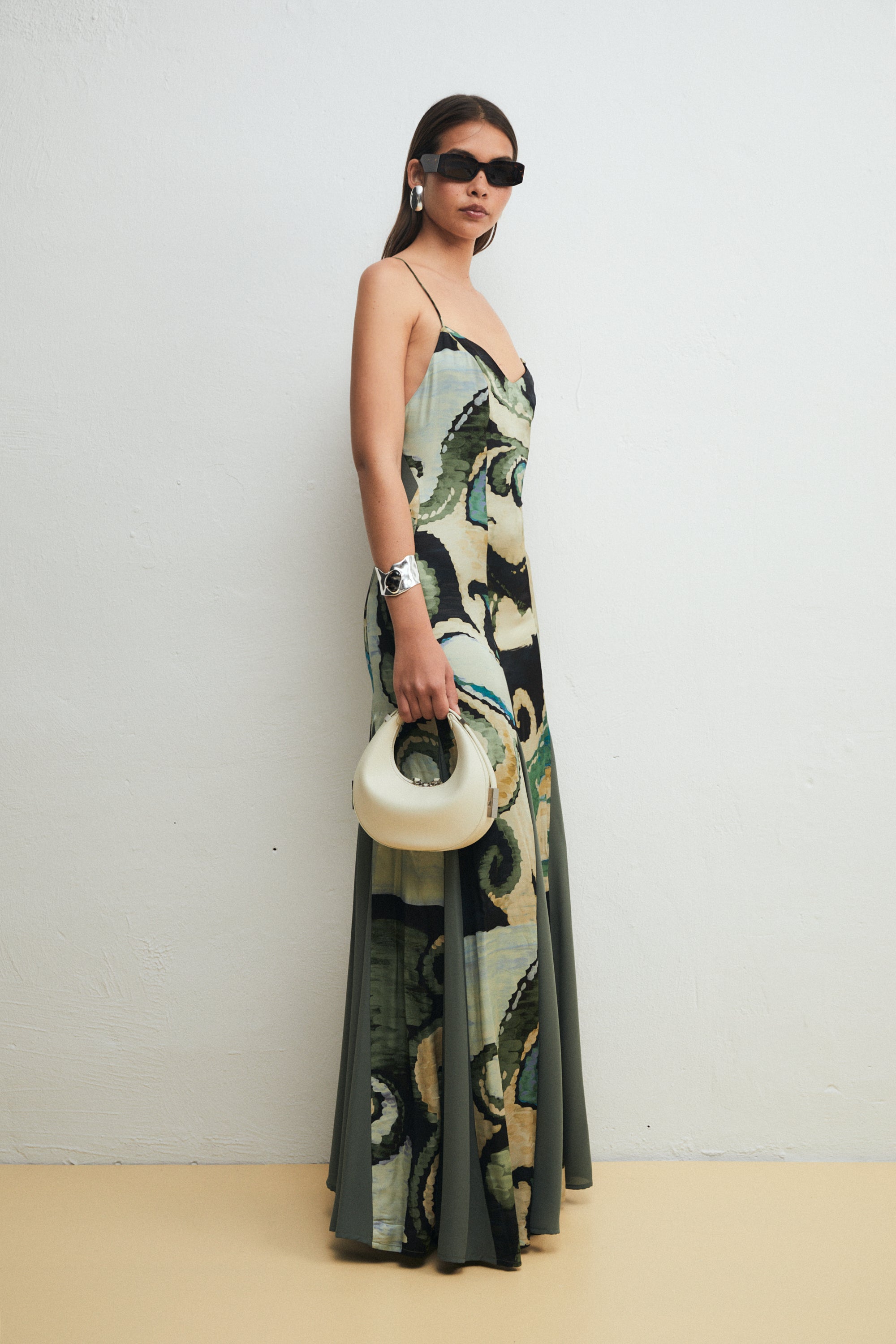 Eira Dress, Seawaves Print