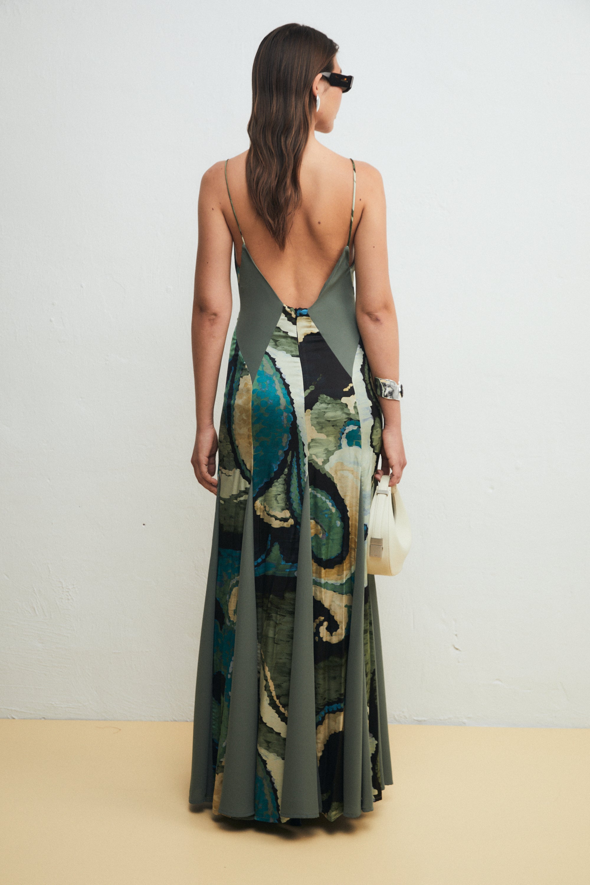 Eira Dress, Seawaves Print