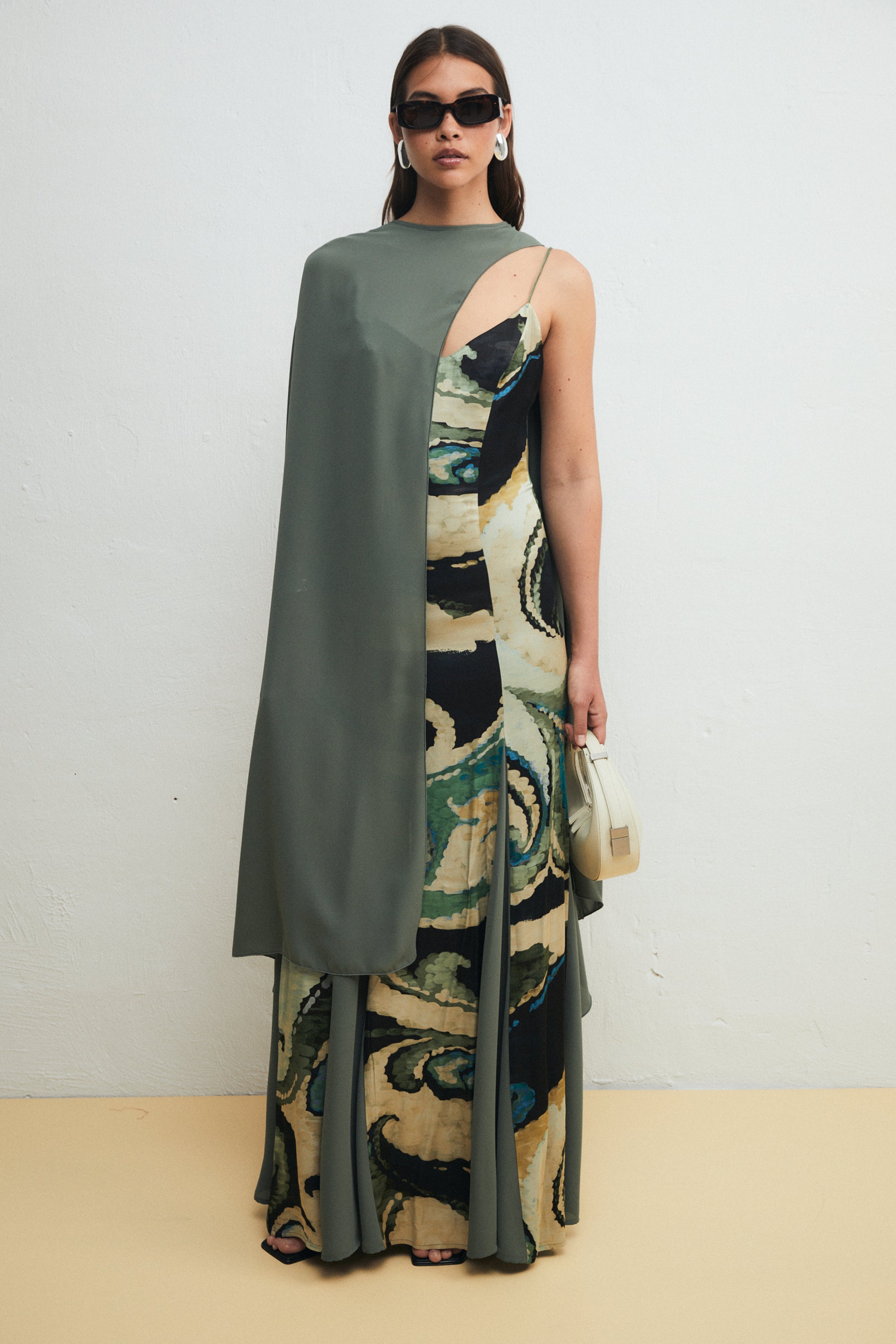 Eira Dress, Seawaves Print