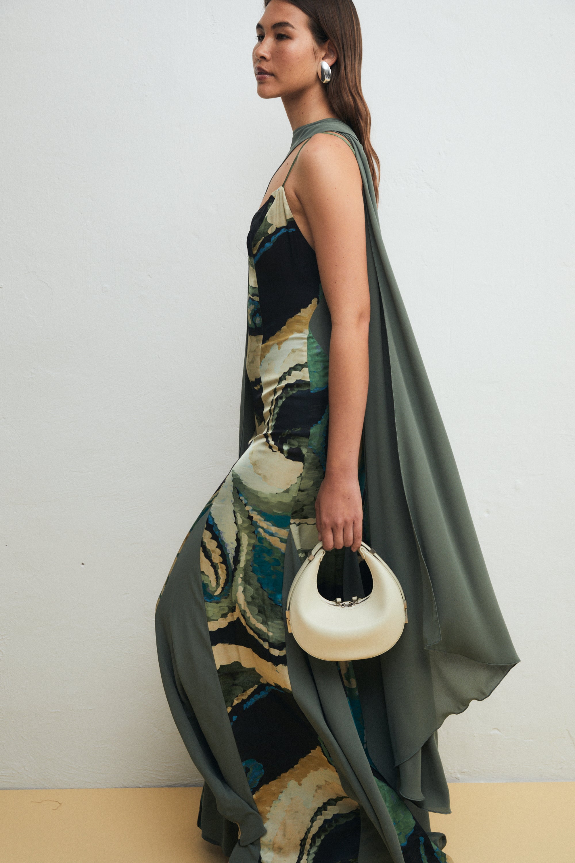 Eira Dress, Seawaves Print