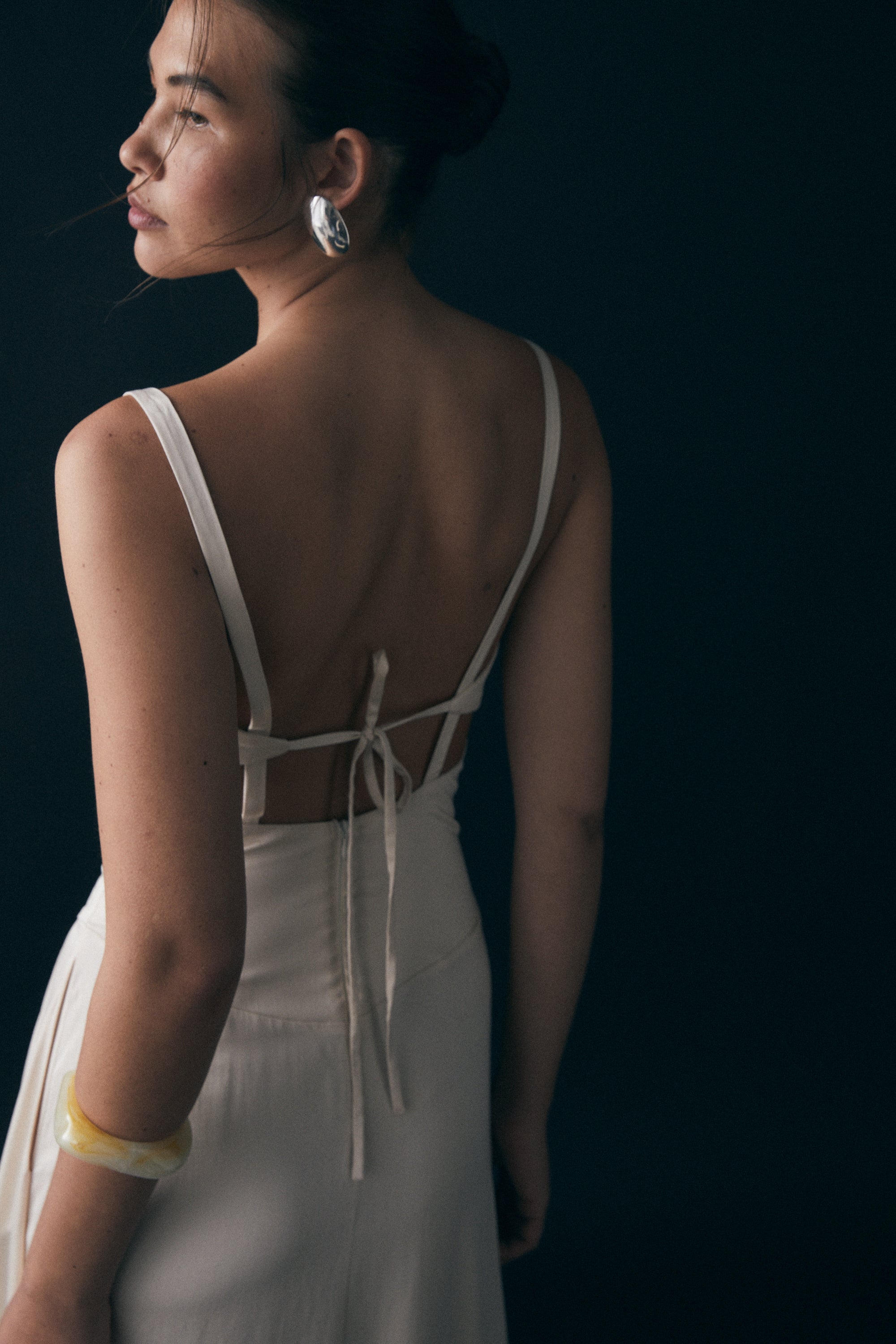Nora Dress, Ecru