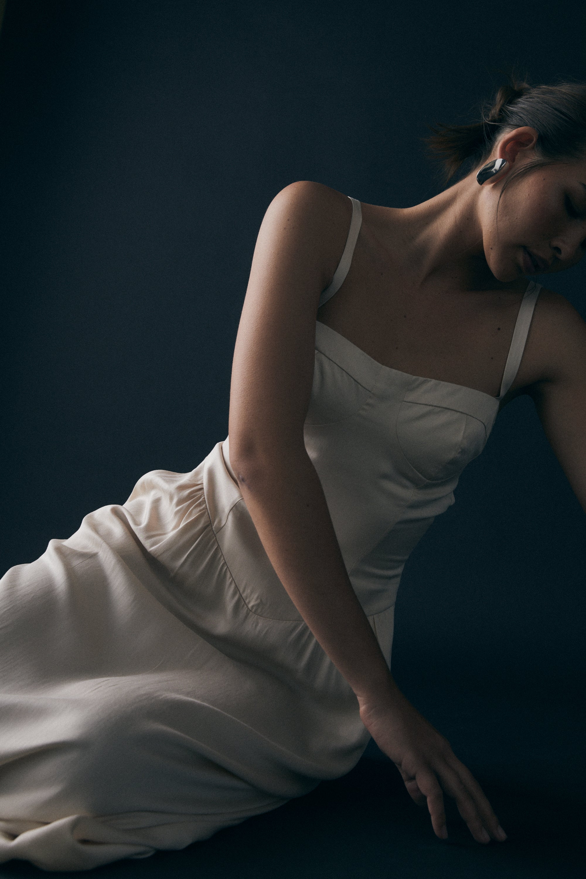 Nora Dress, Ecru