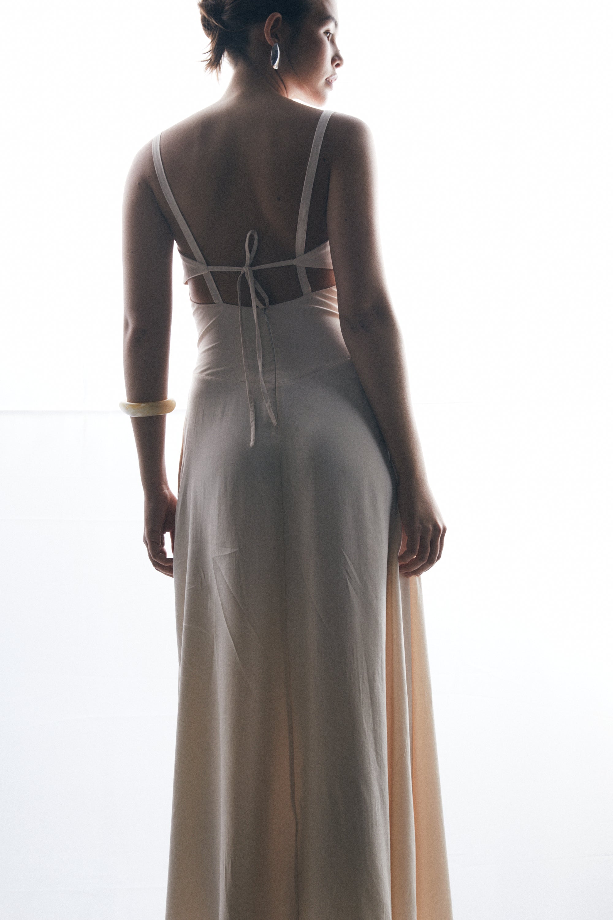 Nora Dress, Ecru