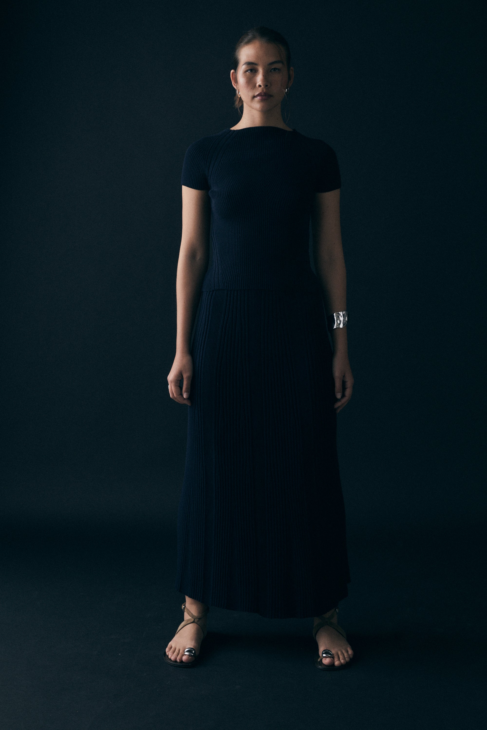 Cleo Skirt, Navy