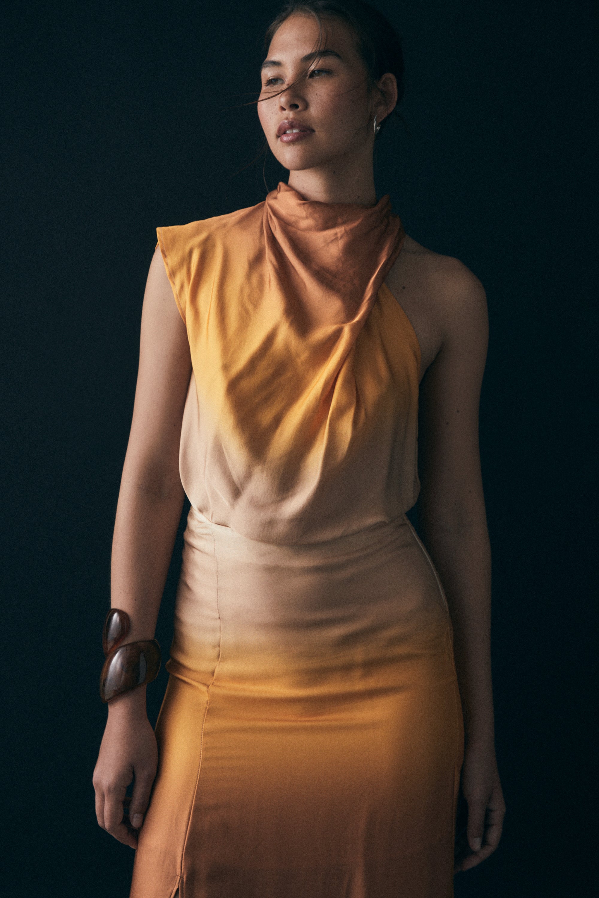 Capri Skirt, Sunset Print