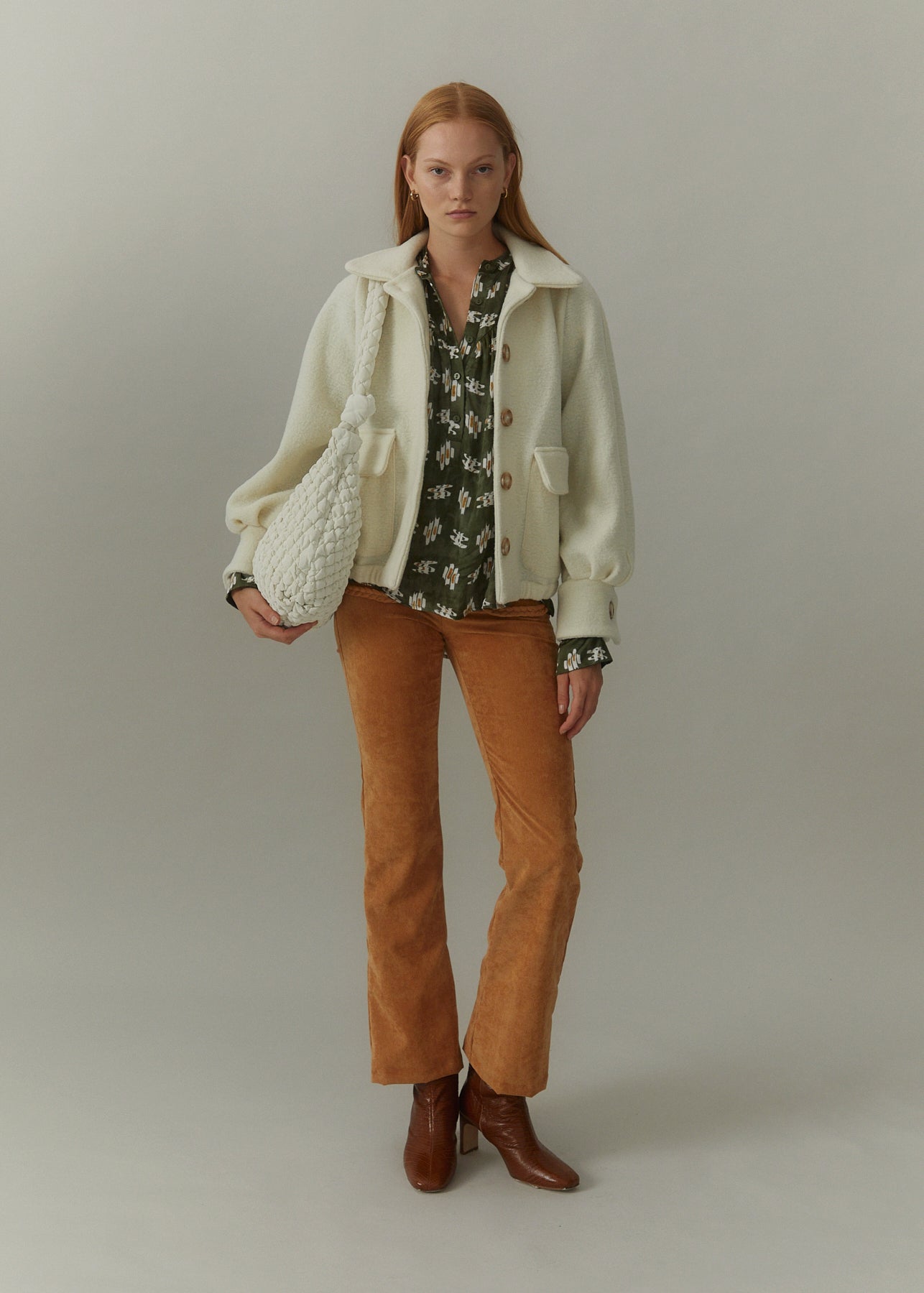 Nina Pants, Ocher Corduroy