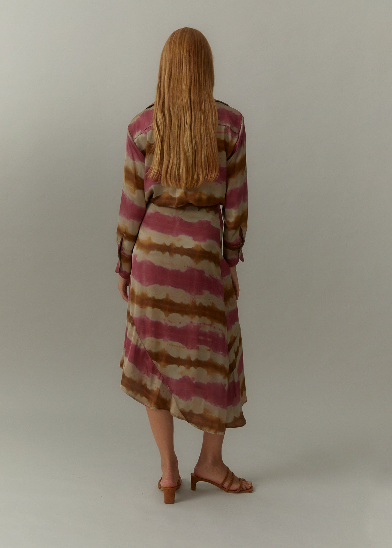 Pia Skirt, Stripes Print