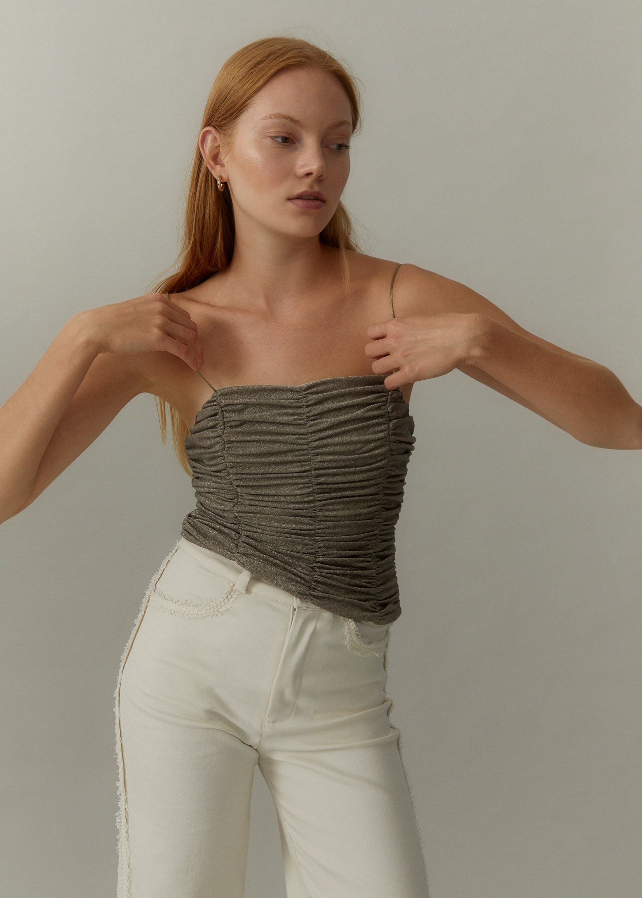 Eva Pants, Ecru