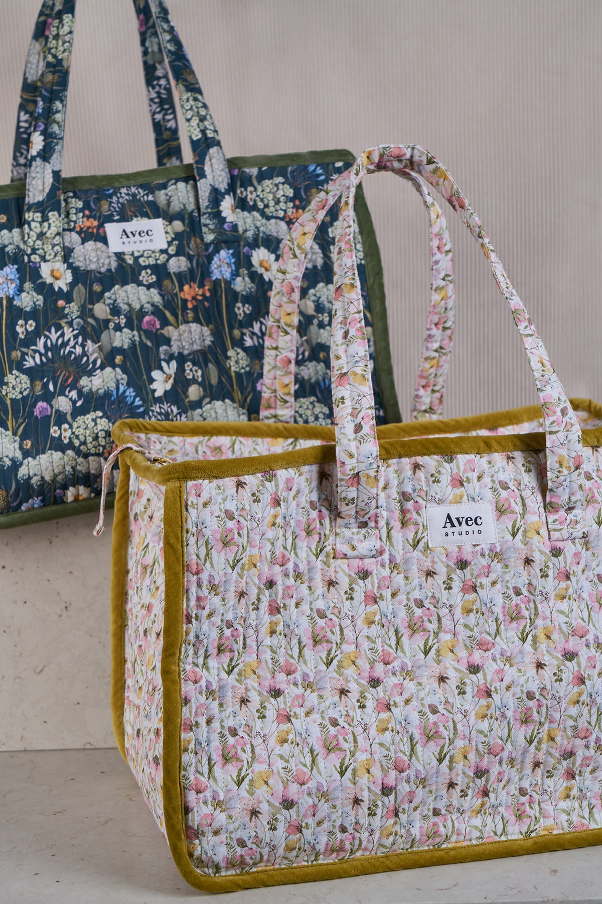 Travel Bag, Spring Flowers
