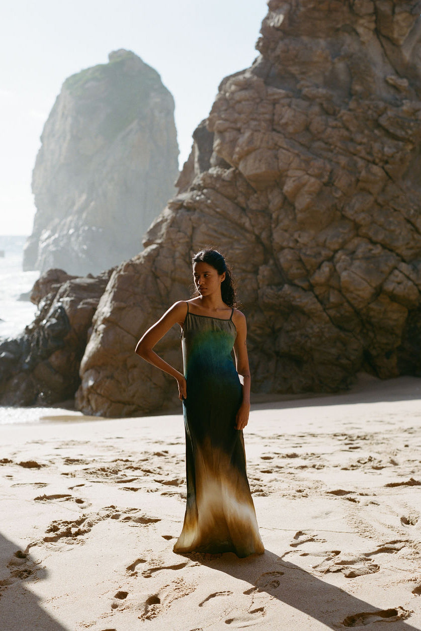 Paula Dress, Space Print