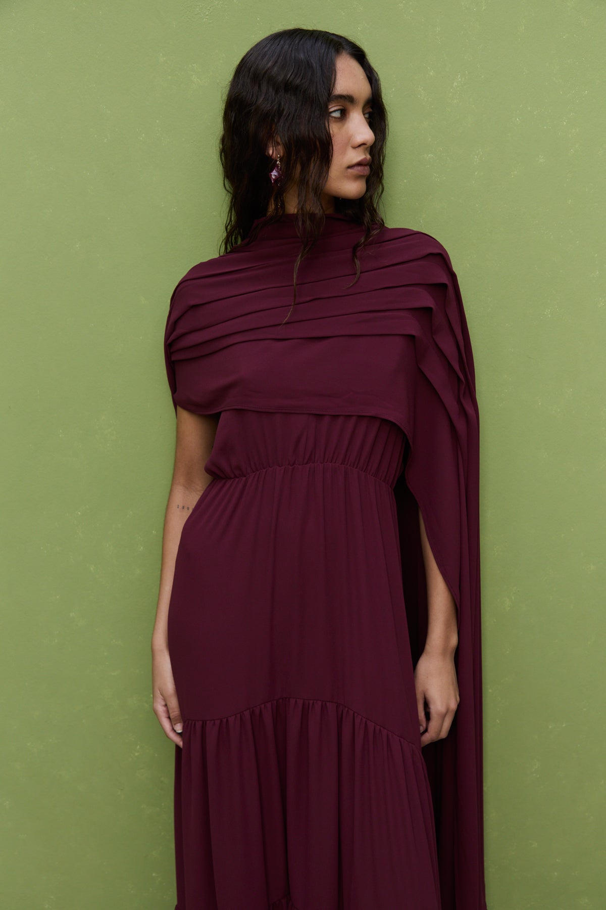 Brisa Shawl, Plum