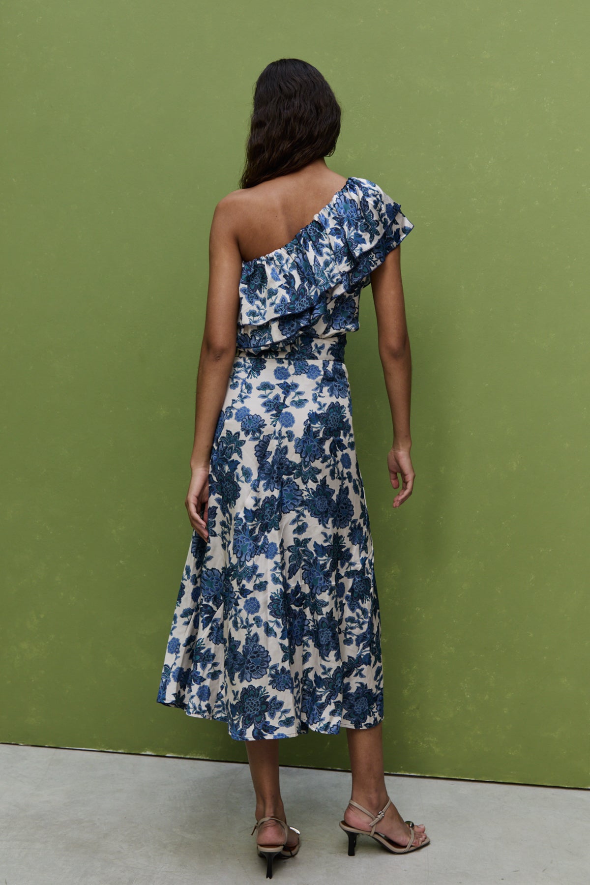 Ruth Skirt, Blue Flower