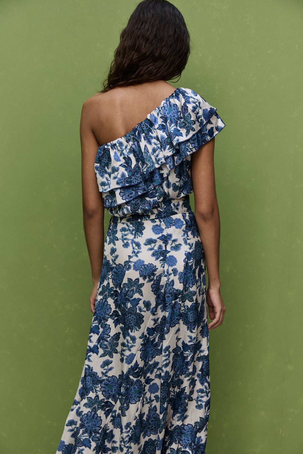 Ruth Skirt, Blue Flower