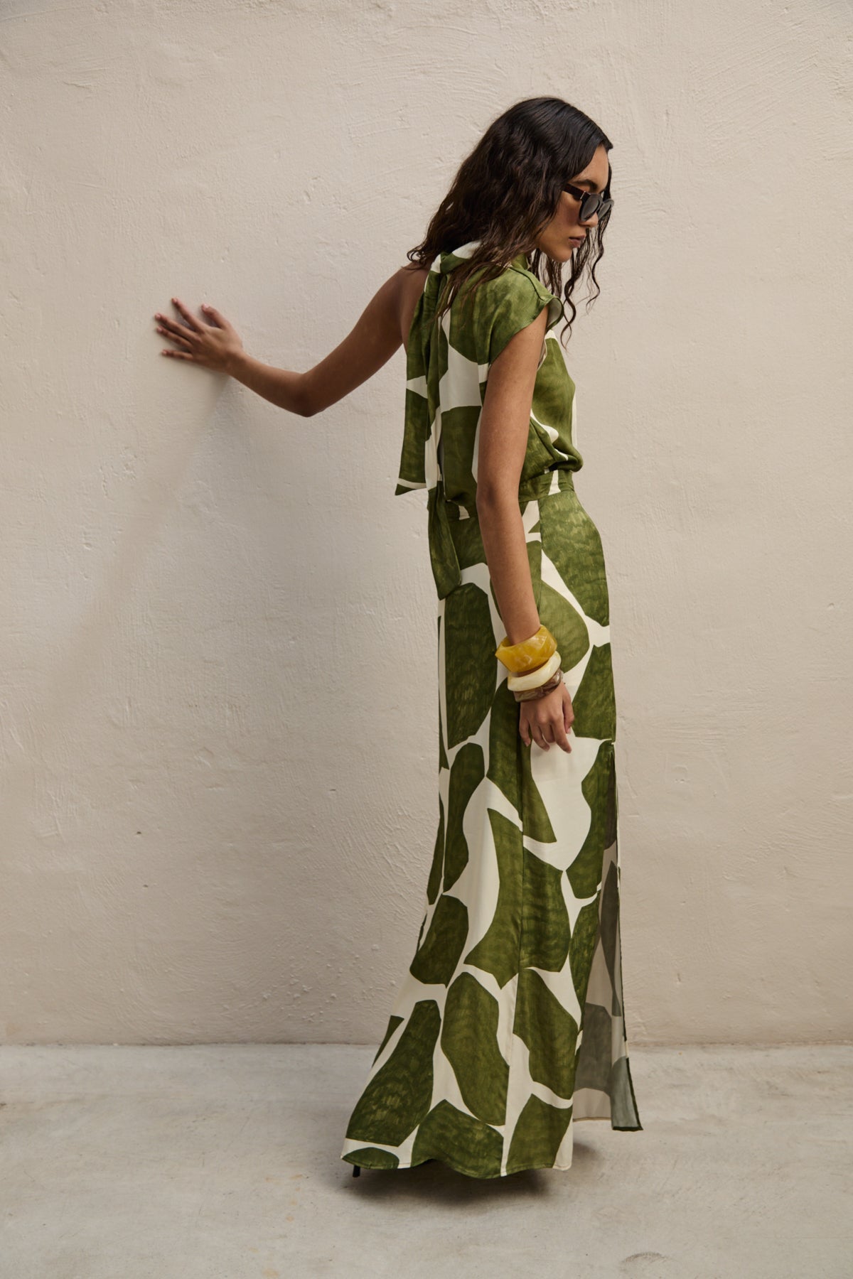 Paris Top, Green Brush