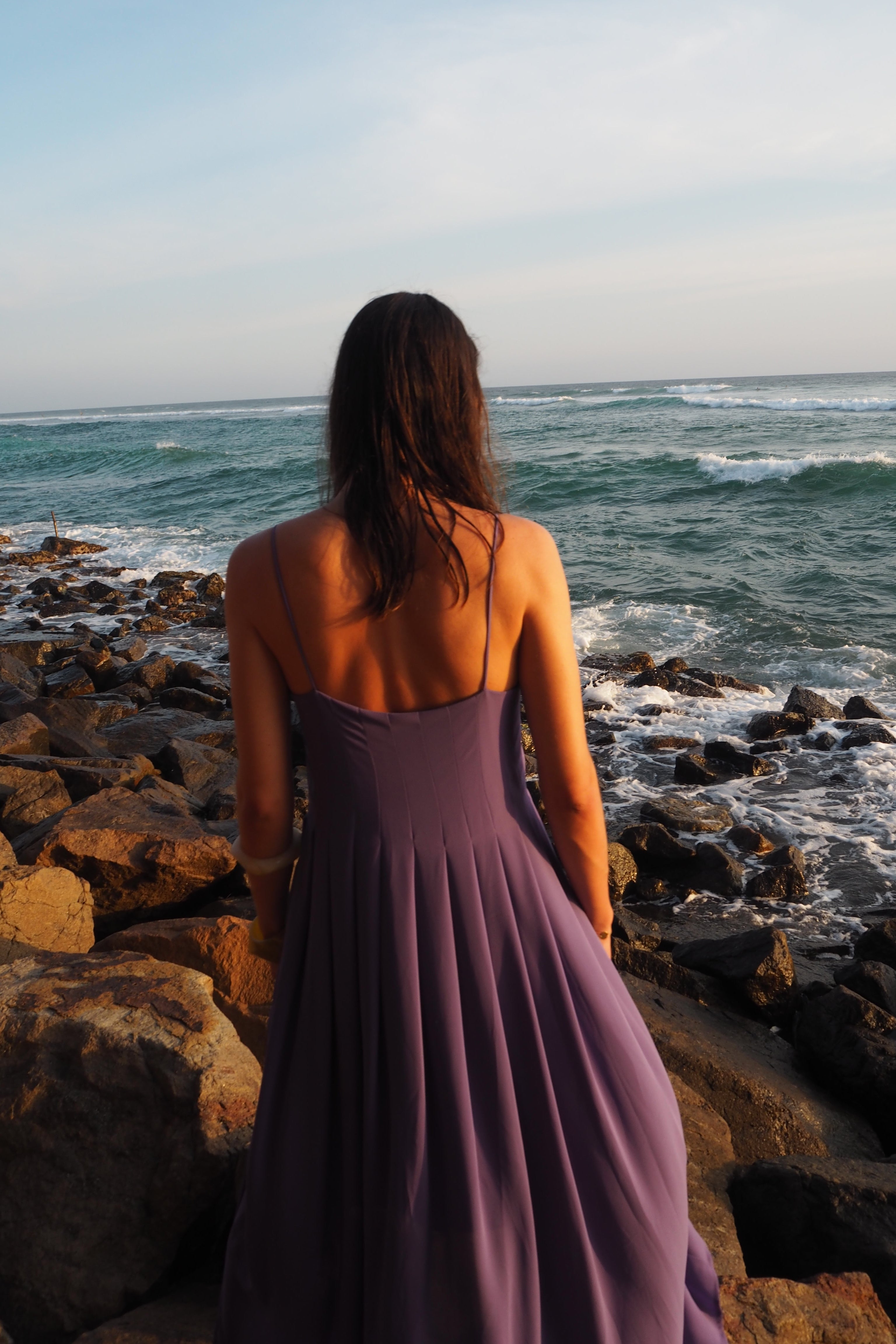 Maxime Dress, Lilac