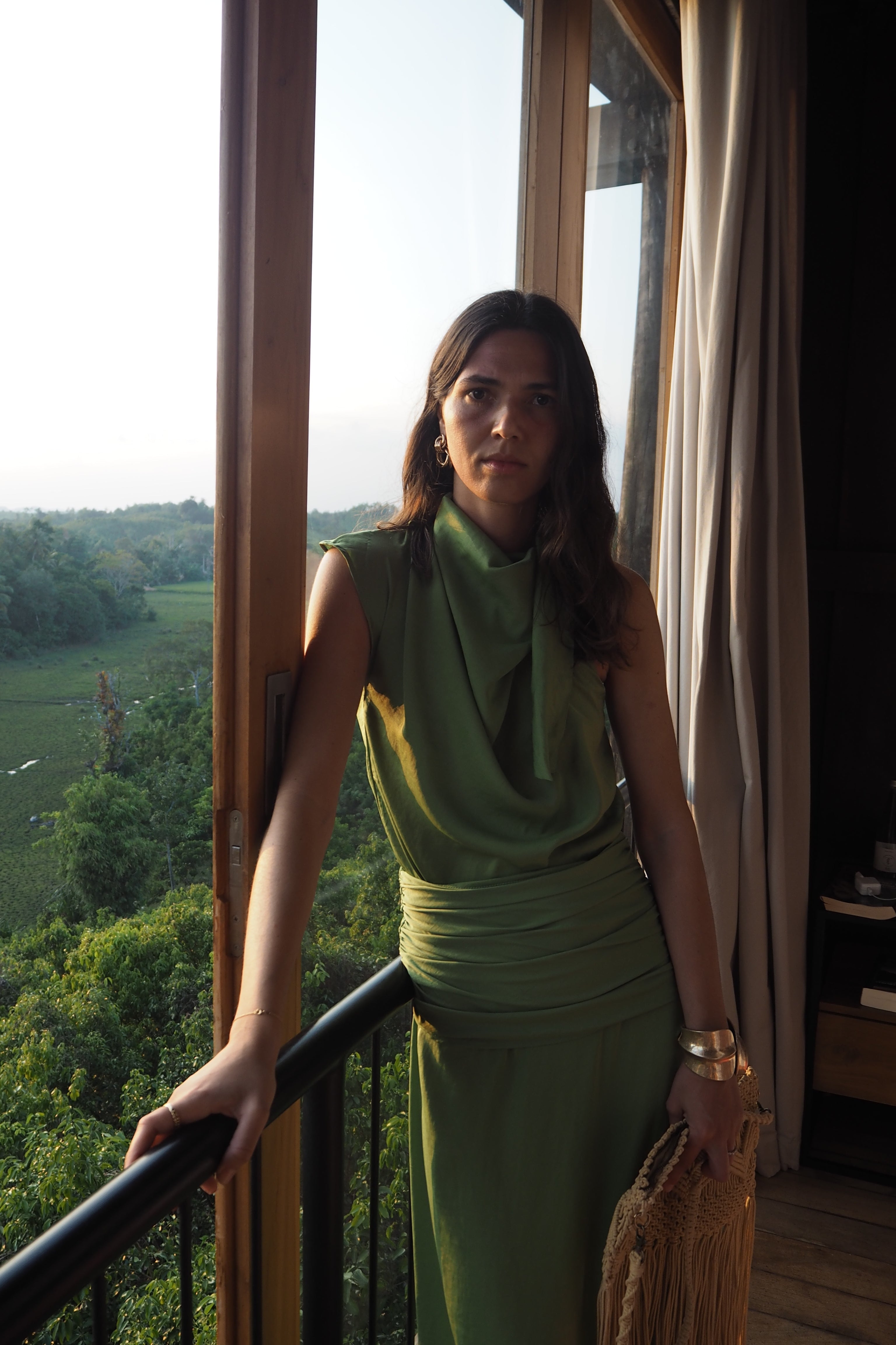 Elise Skirt, Green