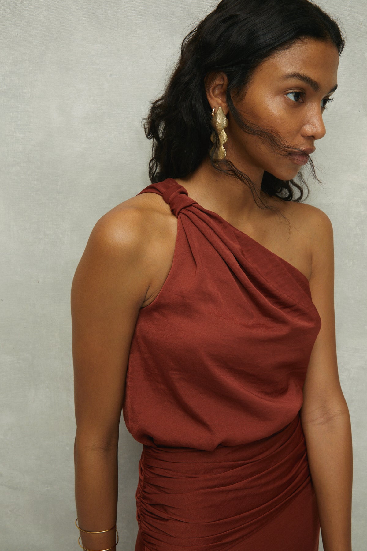 Chloé Top, Terracotta