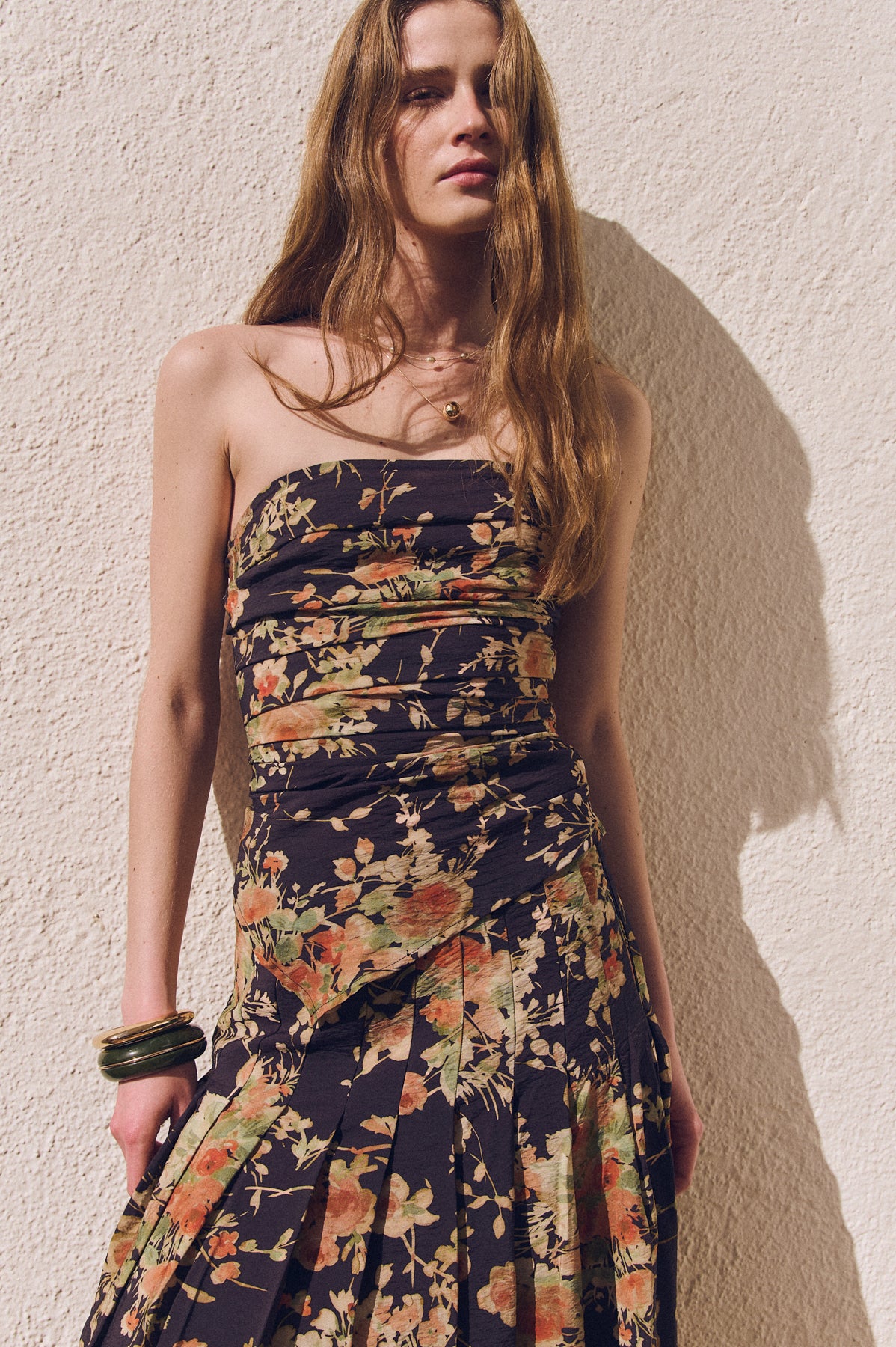Marianne Skirt, Dark Romance Print