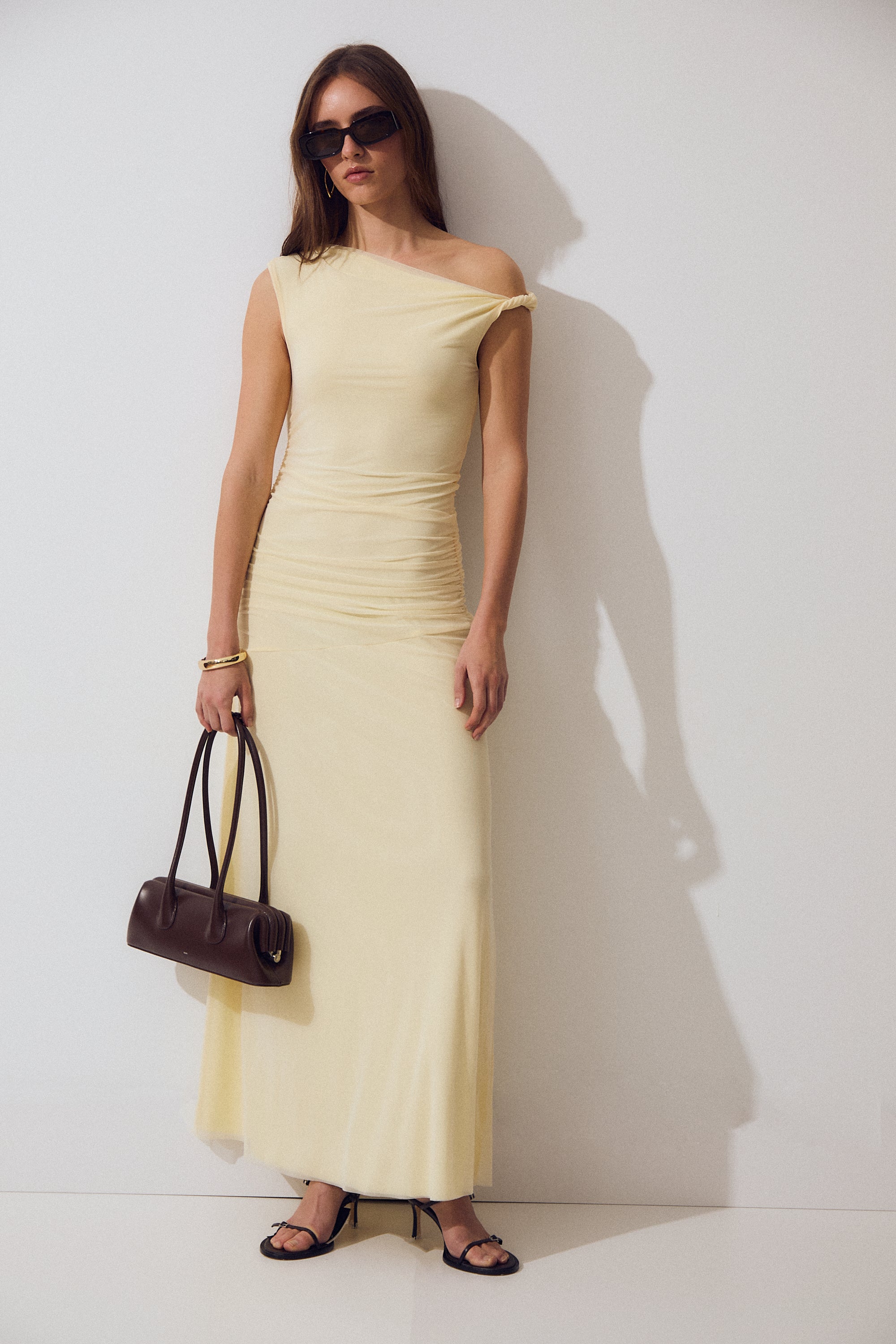 Vestido Dunia, Pale Banana Knit