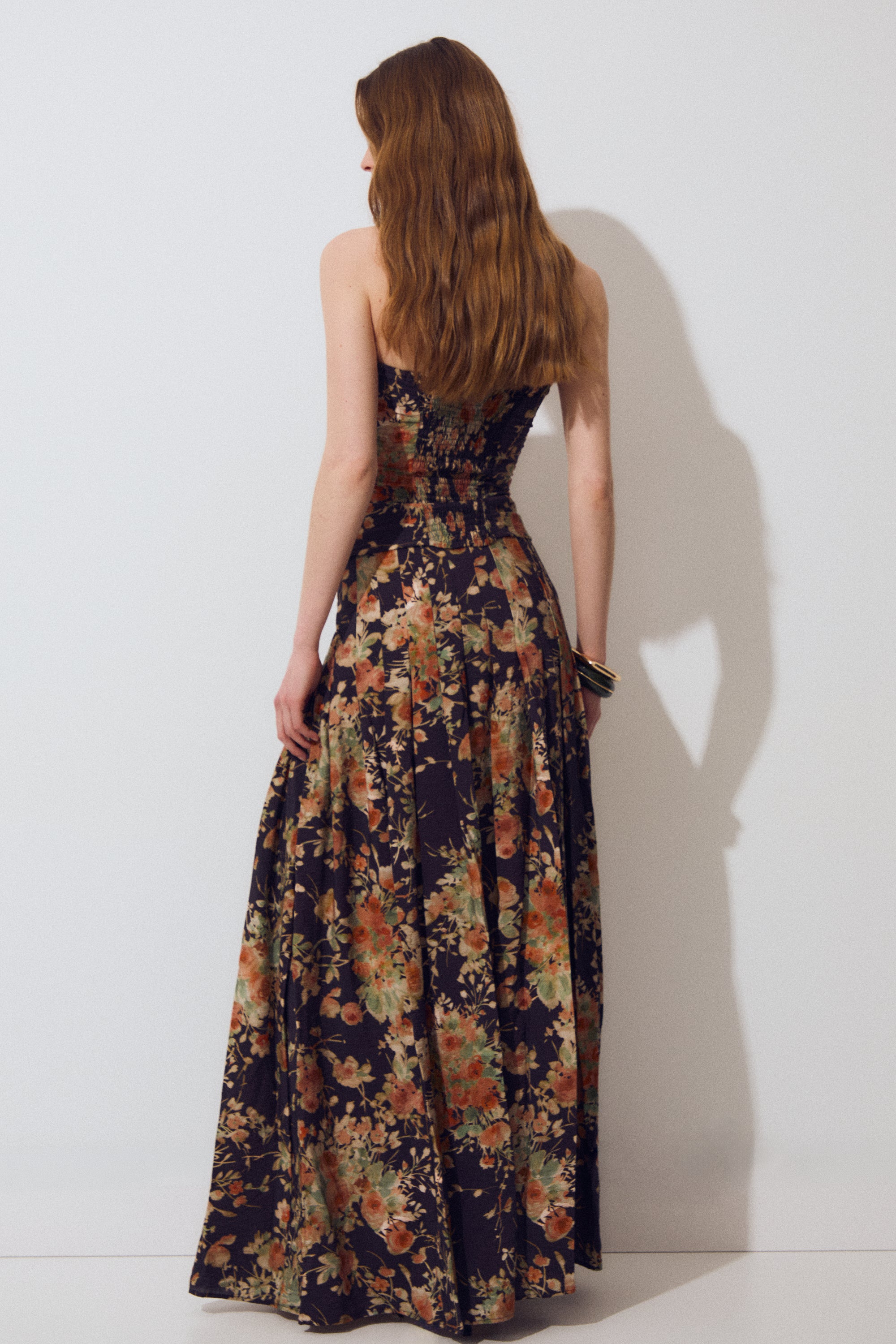 Marianne Skirt, Dark Romance Print