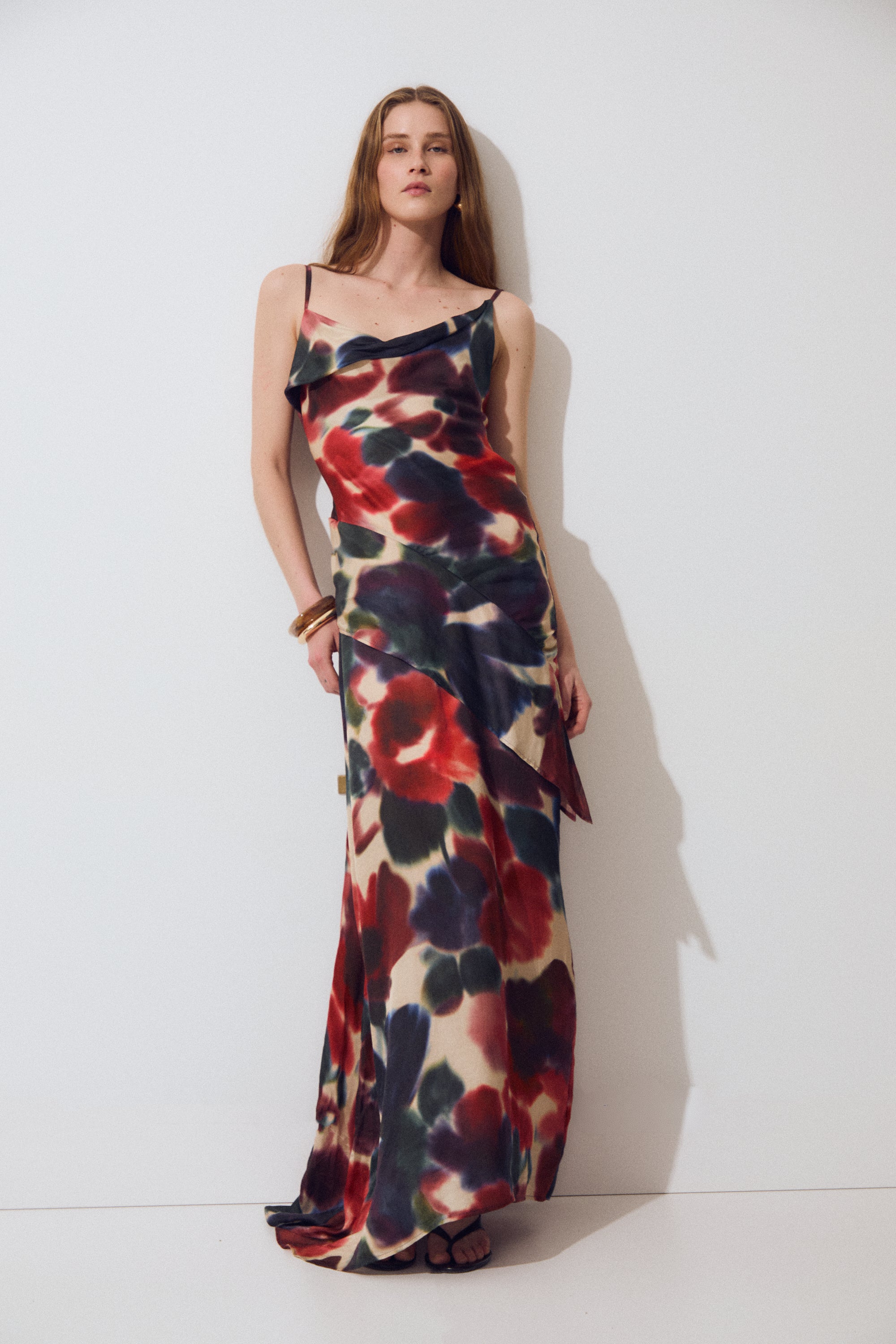Muse Dress, Petal Mist Print