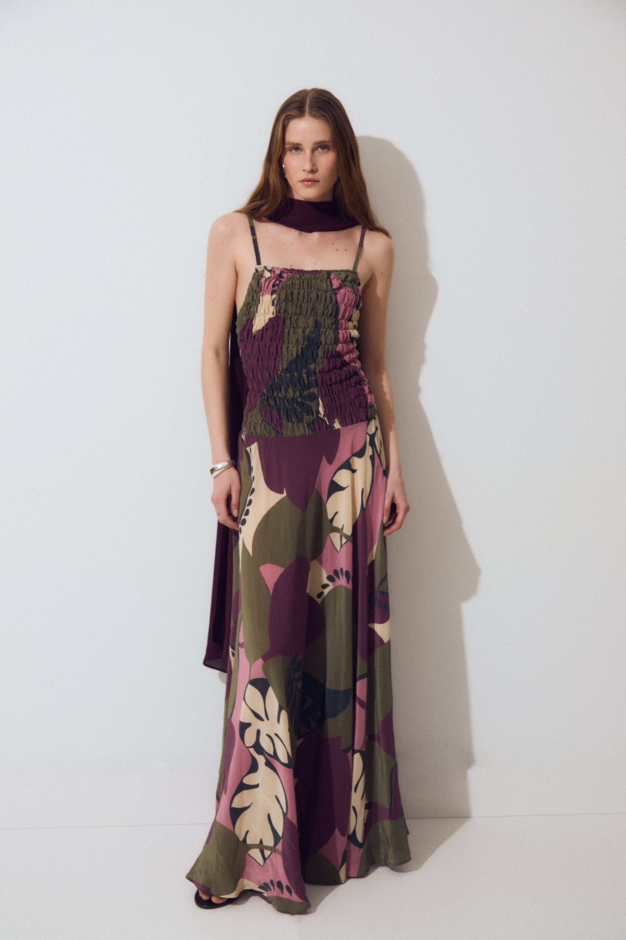 Vestido Colette, Enchanted Forest Print