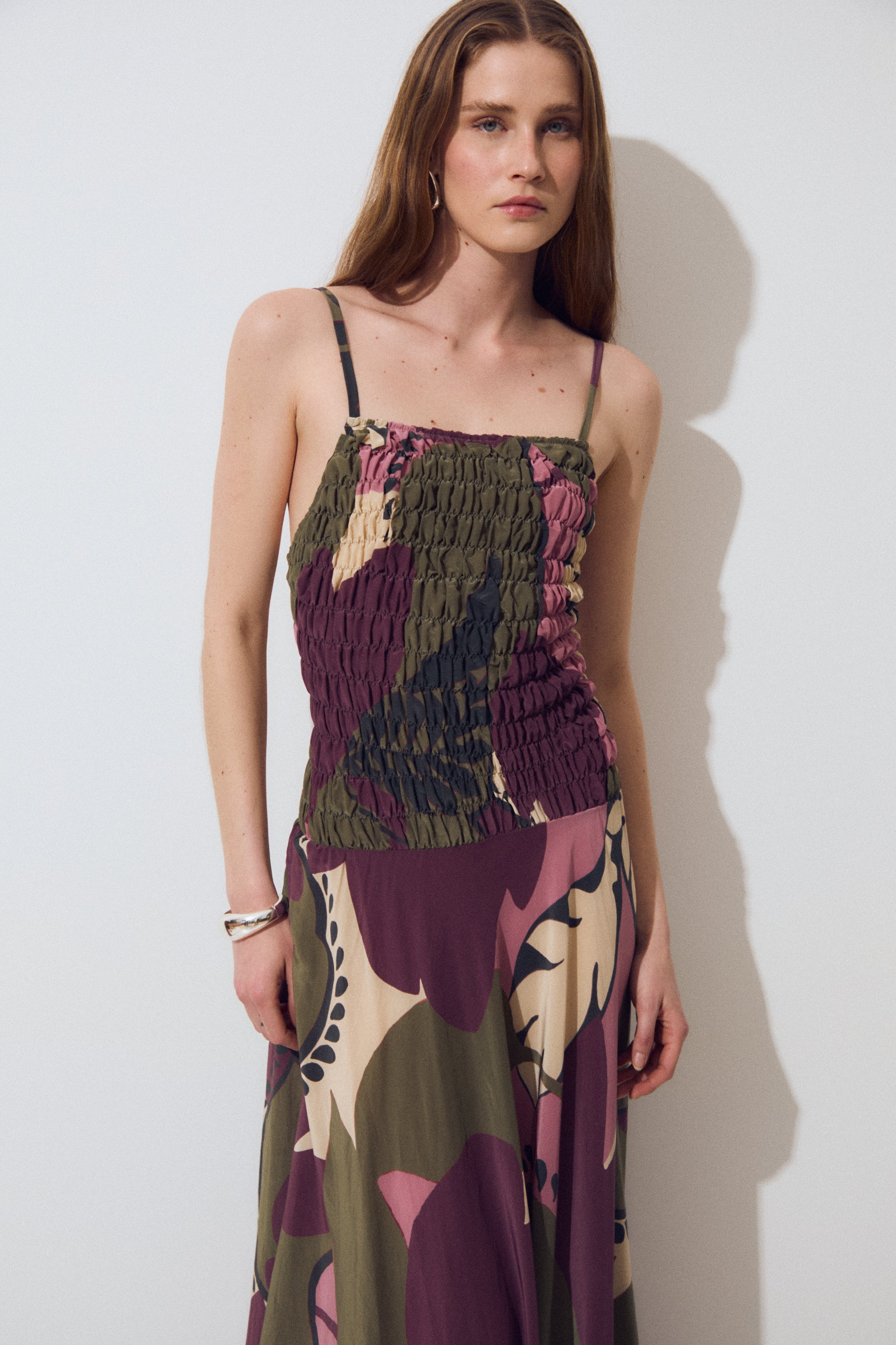 Vestido Colette, Enchanted Forest Print
